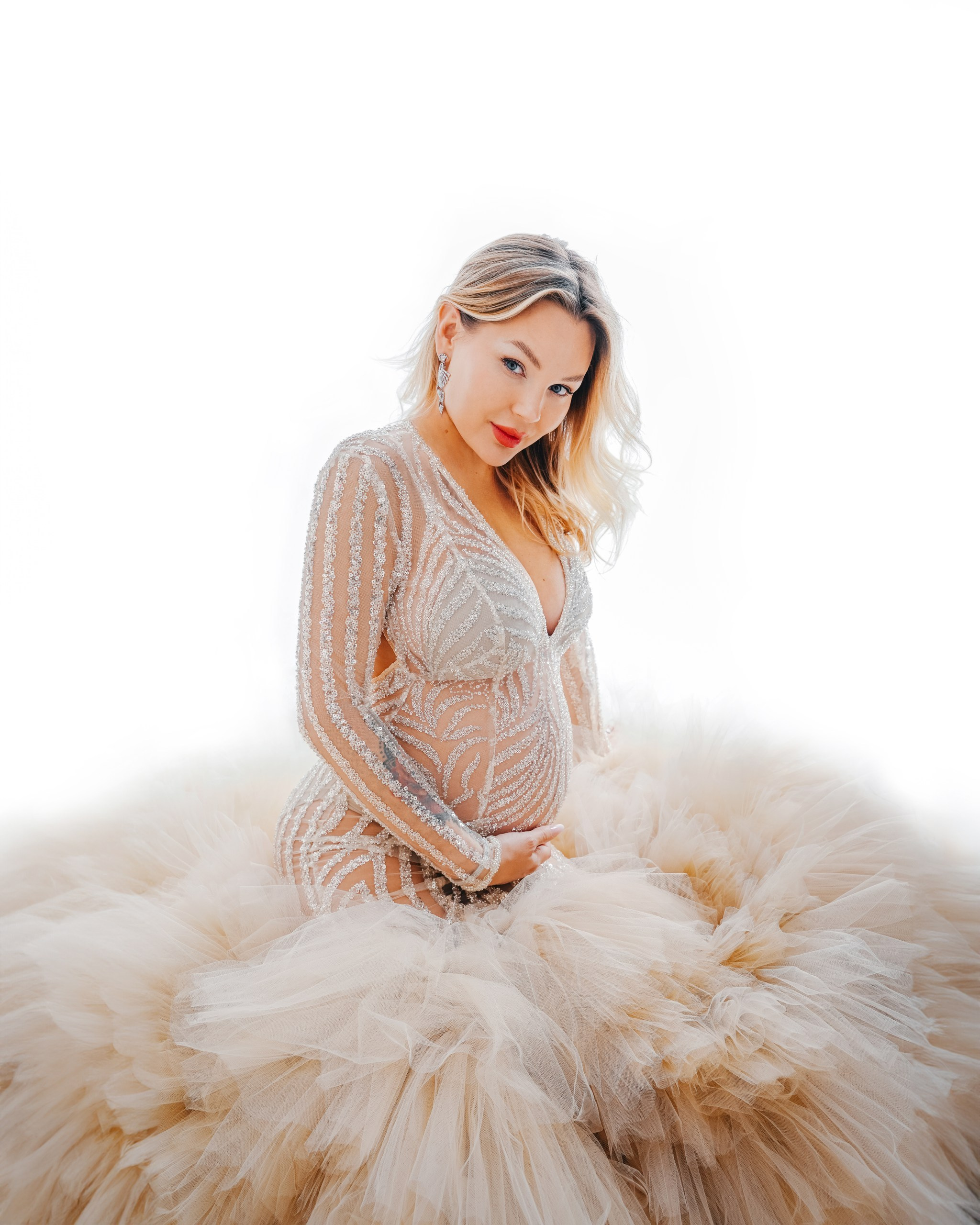 Maternity. Svitlana Miahka fotografa a Genova