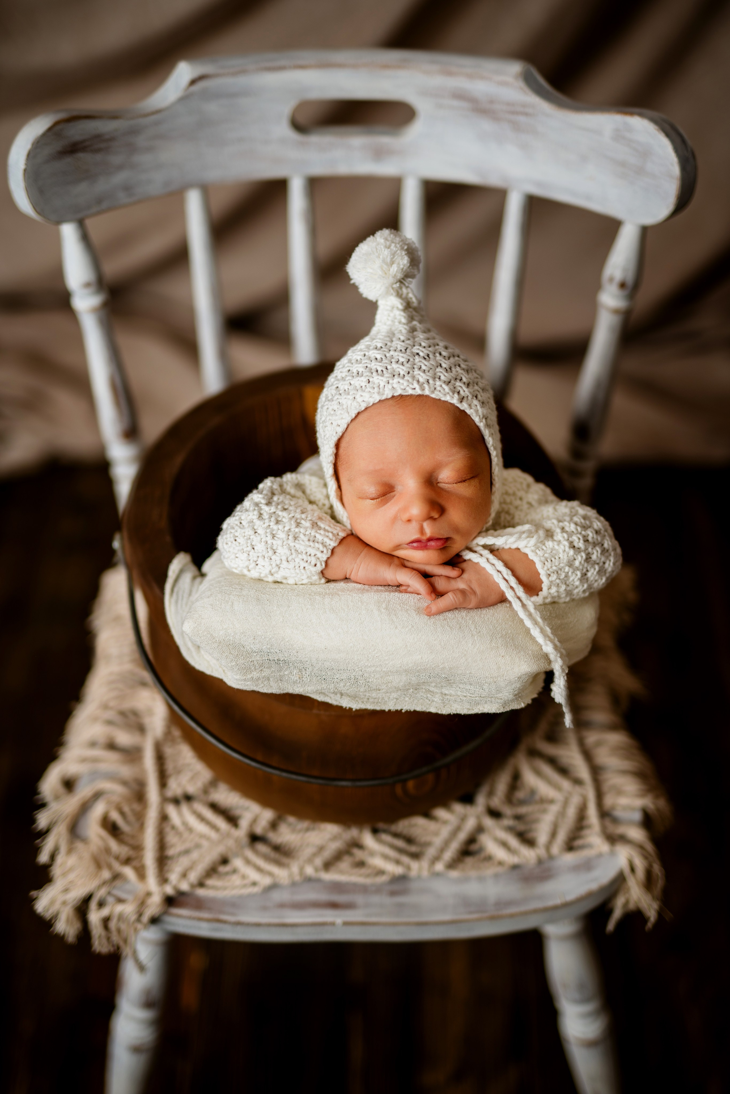 Newborn. Svitlana Miahka fotografa a Genova
