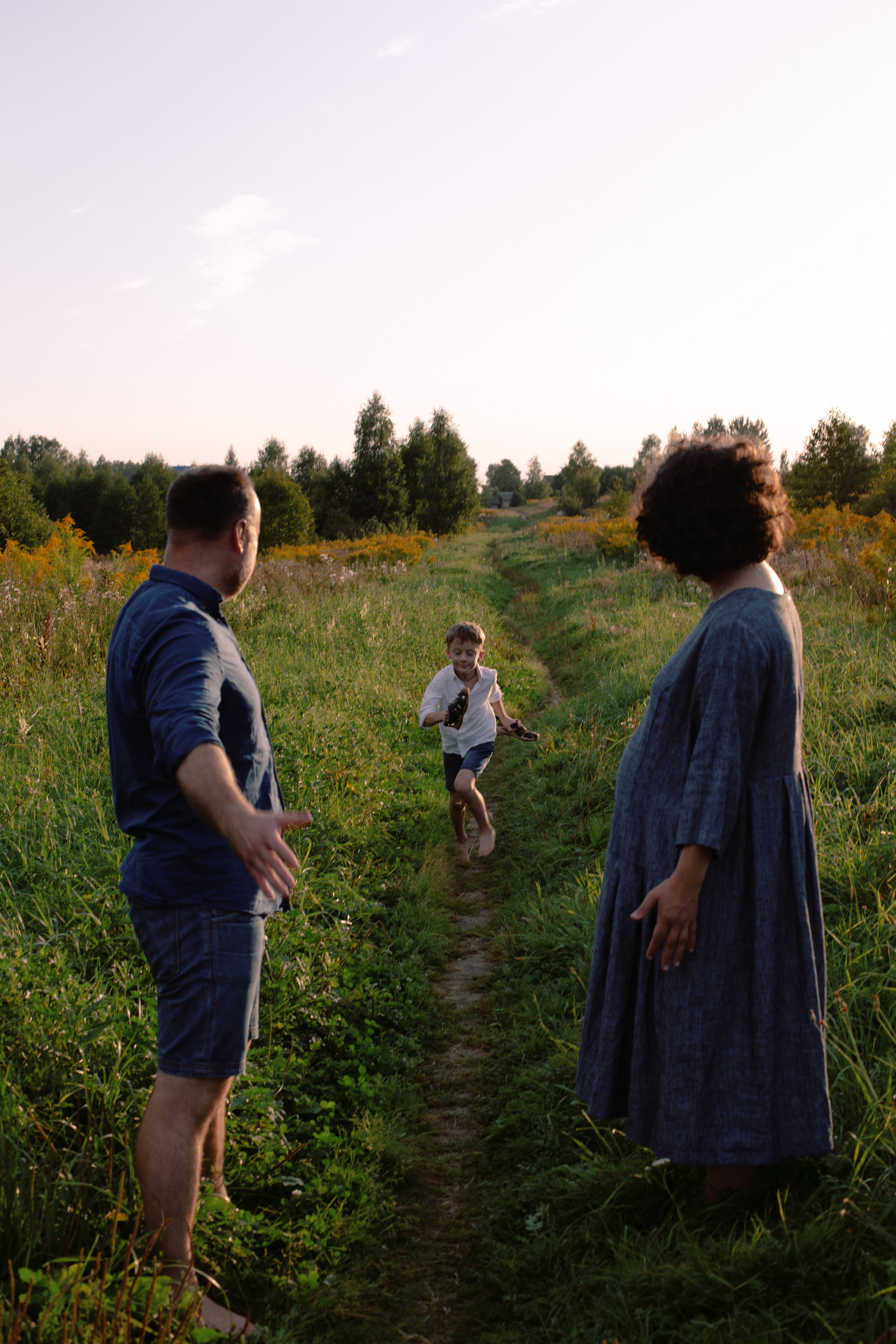 Настя&Женя&Фома. Фотограф в Варшаве Алена Валькович-Найдион