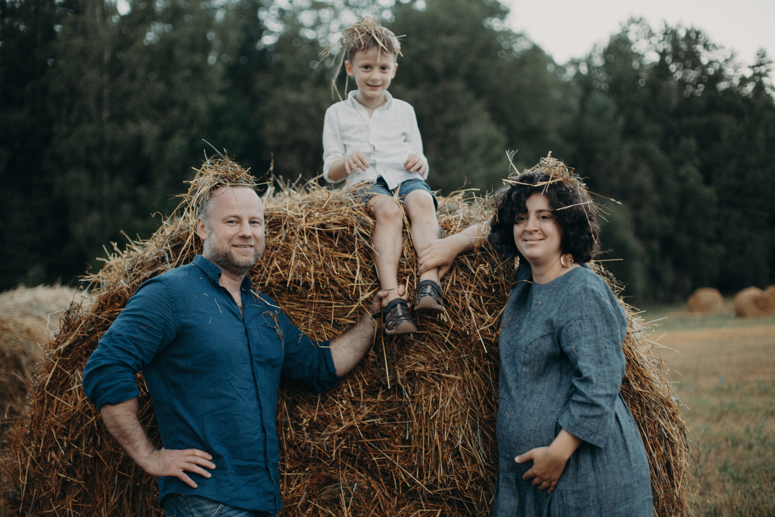 Настя&Женя&Фома. Фотограф в Варшаве Алена Валькович-Найдион