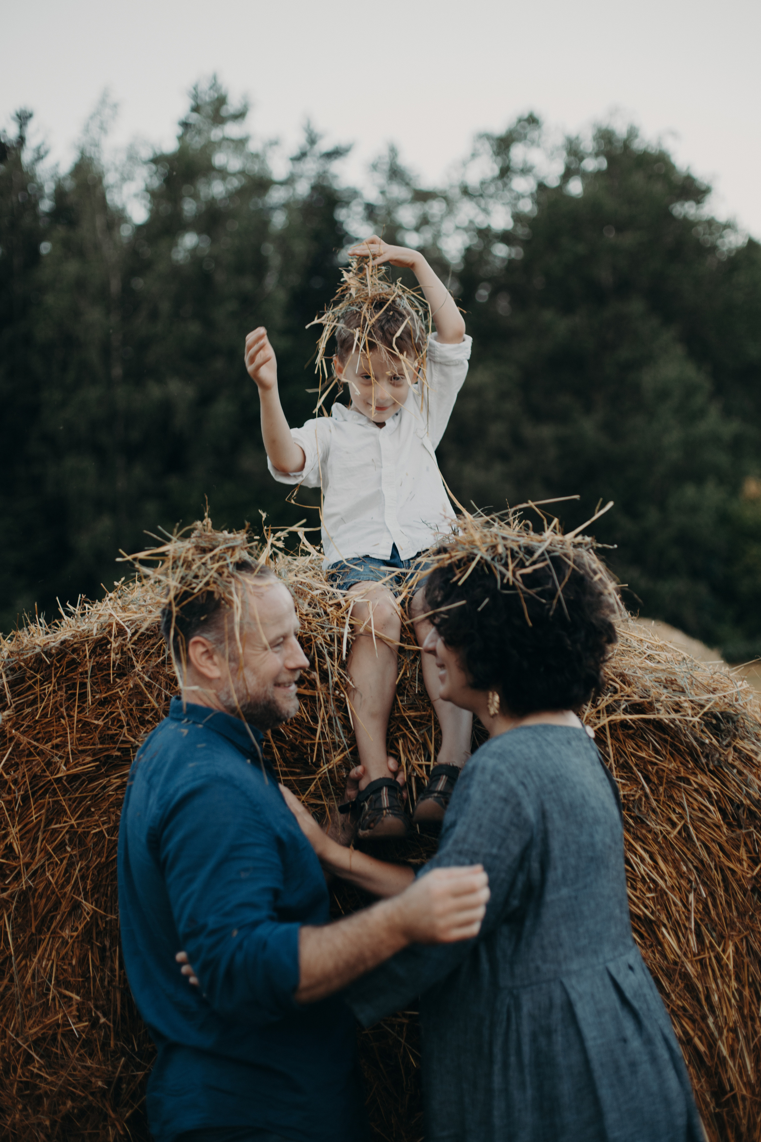 Настя&Женя&Фома. Фотограф в Варшаве Алена Валькович-Найдион