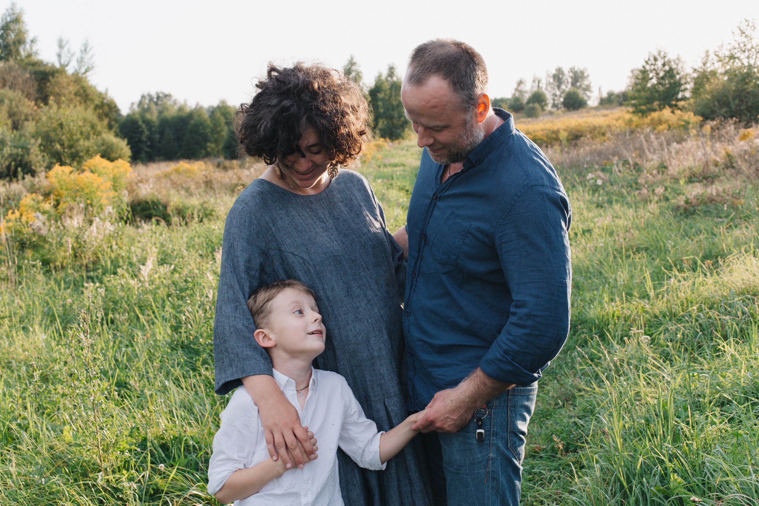 Настя&Женя&Фома. Фотограф в Варшаве Алена Валькович-Найдион