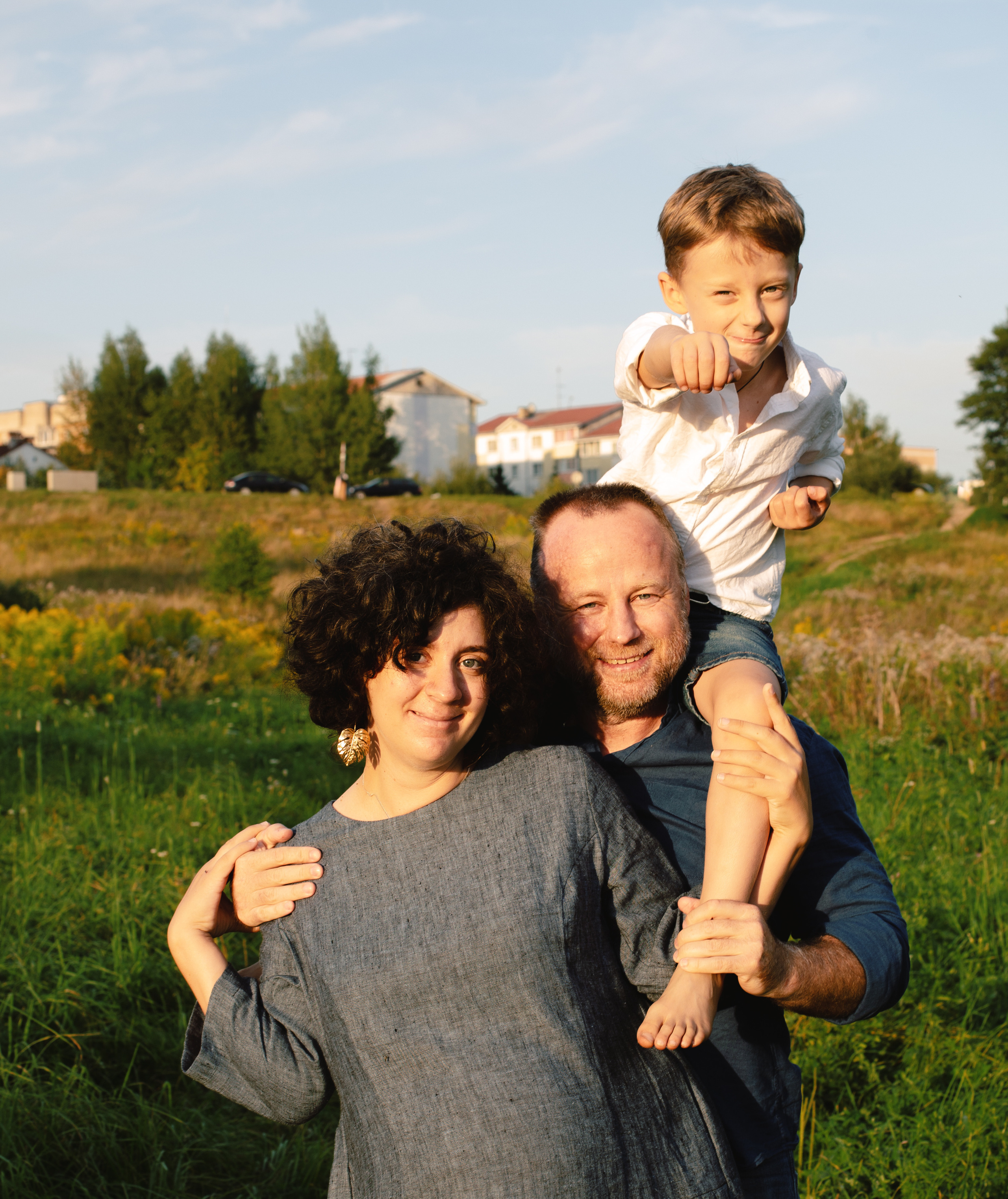 Настя&Женя&Фома. Фотограф в Варшаве Алена Валькович-Найдион