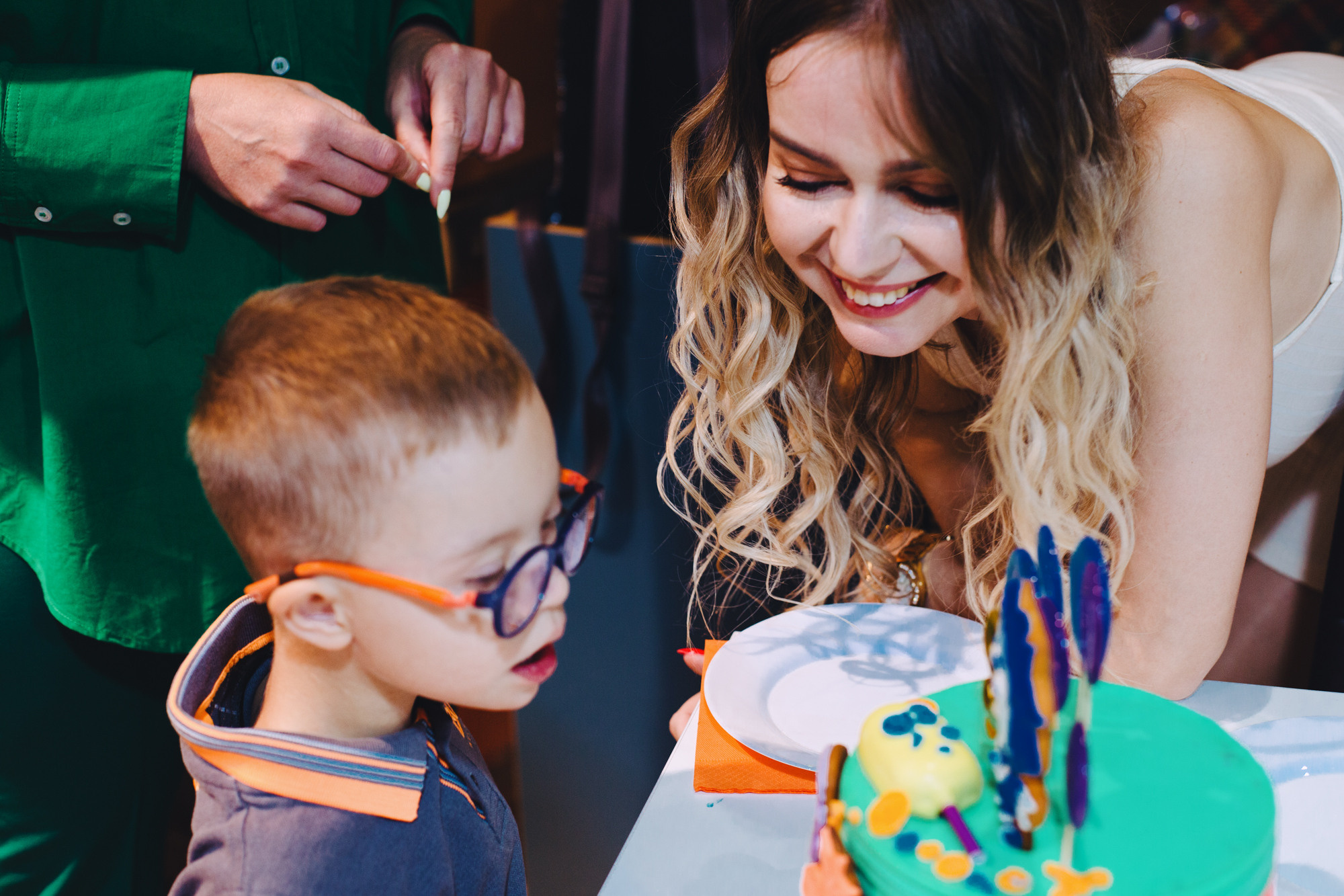 Birthday of Mark 5 years old. Photographer in Warsaw Alena Valnai