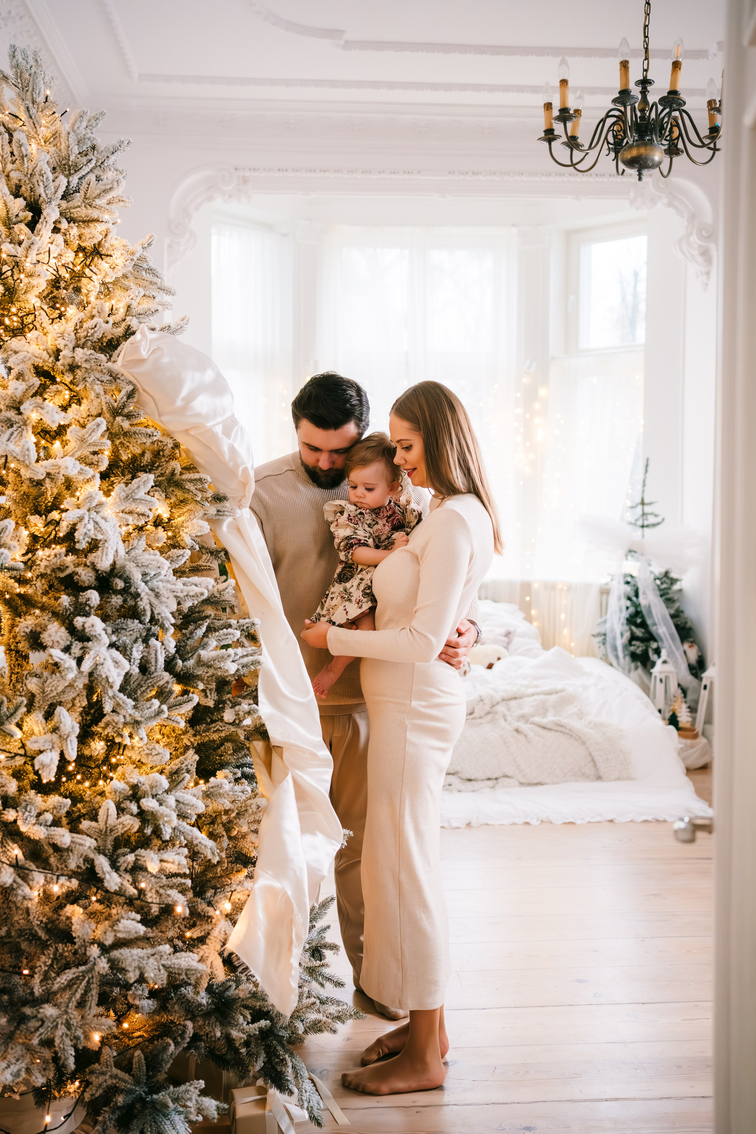 Minimalistyczne sesje świąteczne. Fotograf ślubny & lifestyle Gdańsk, Karolina Baczewska