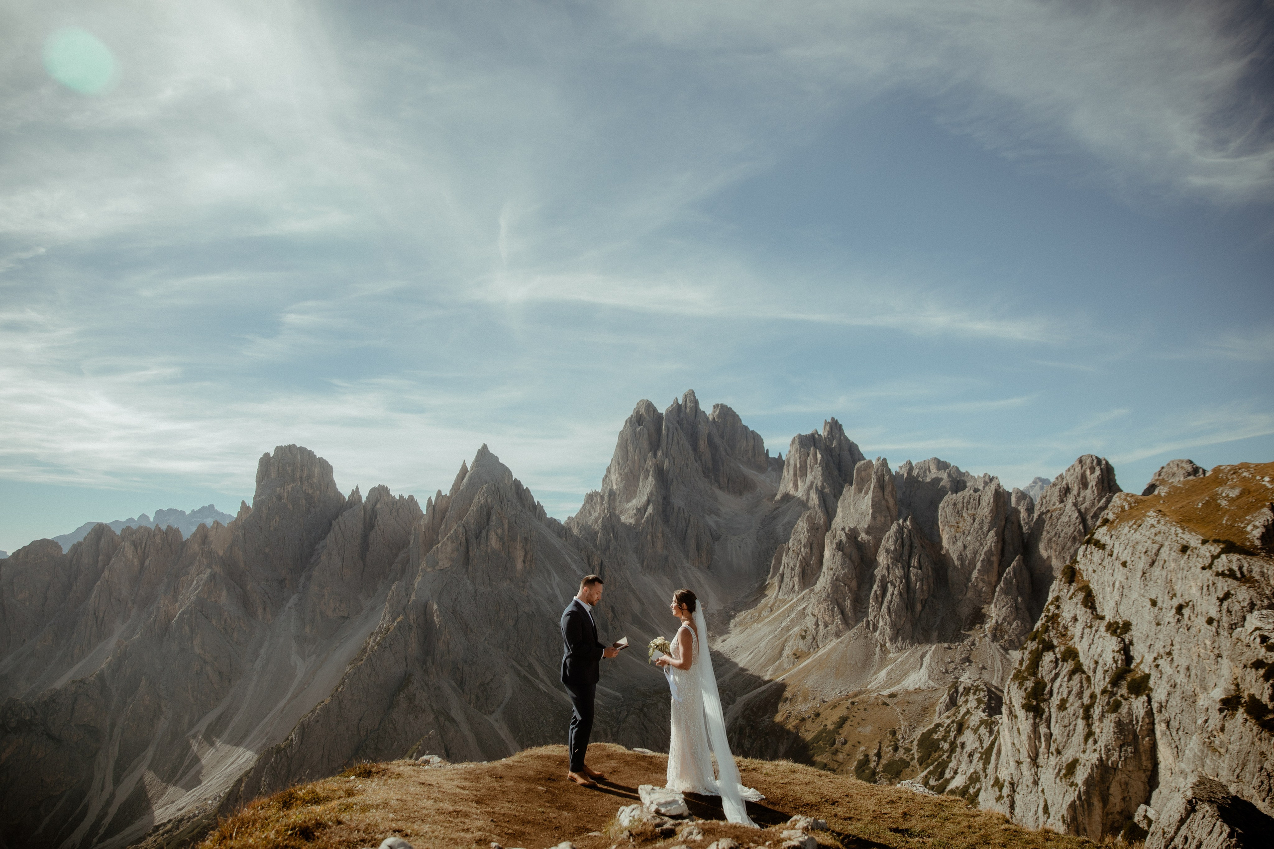 Scenic Dolomites Elopement. Iceland elopement photo and video | Nikolaichik Photo
