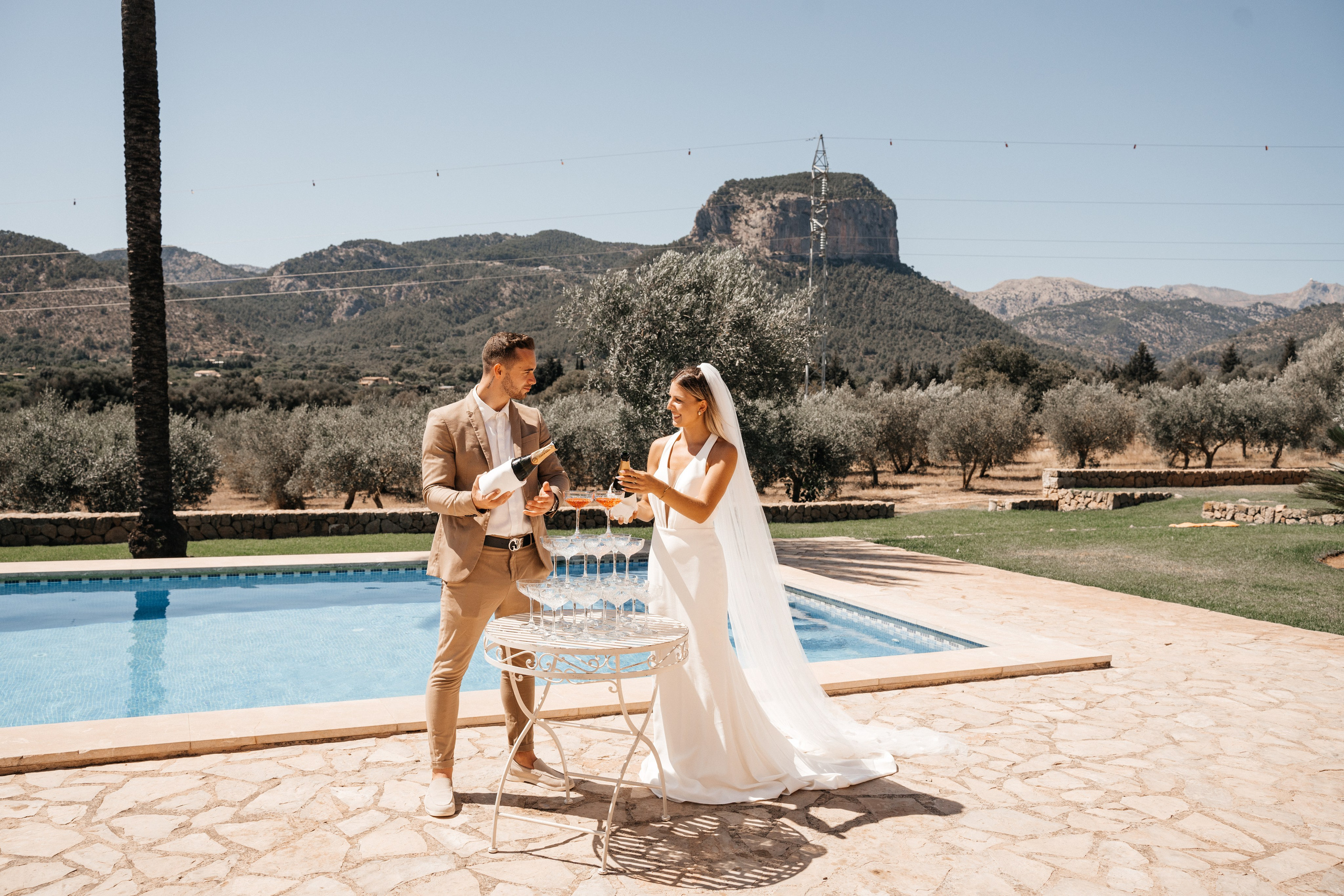 J & P Mallorca, Villa Sacasabona. Hochzeitsfotograf für Moers, Niederrhein, Düsseldorf, NRW und Deutschland