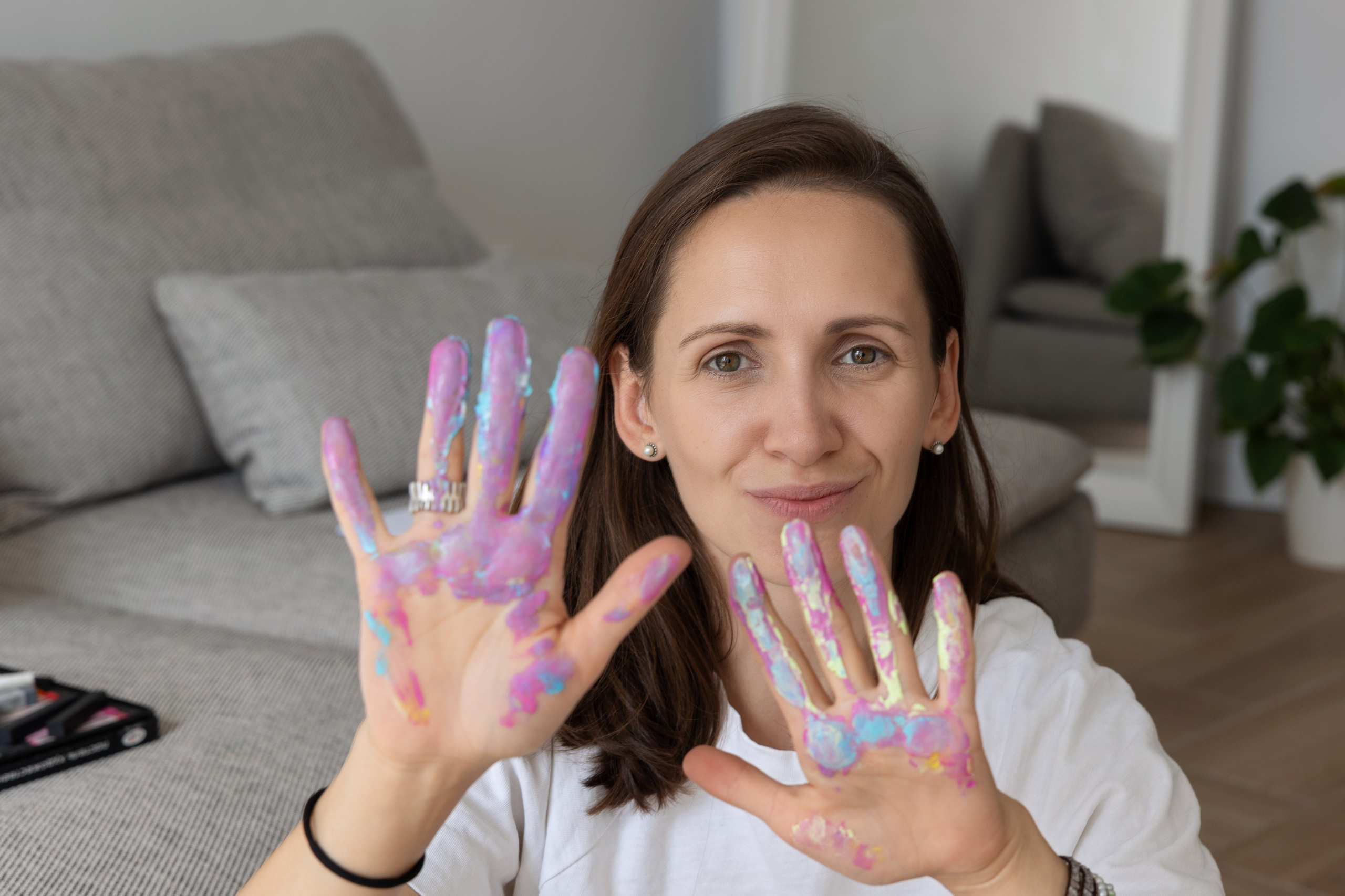 Séance photo de marque personnelle pour art-thérapeute. Eugénie Smirnova — Photographe à Toulouse et dans le Sud-Ouest