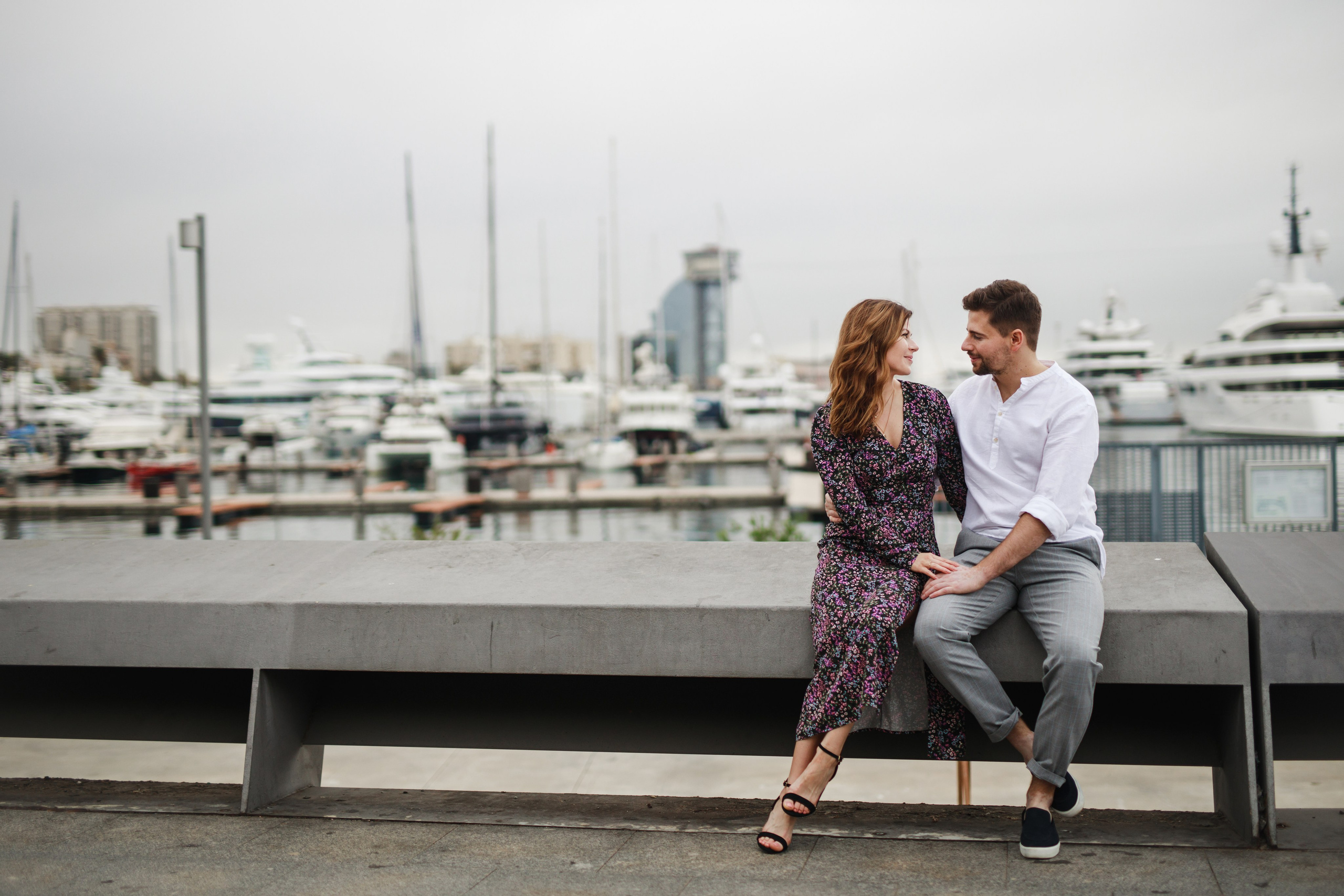 Damian i Monika. Фотограф в Барселоне Испании Маслик Юлия