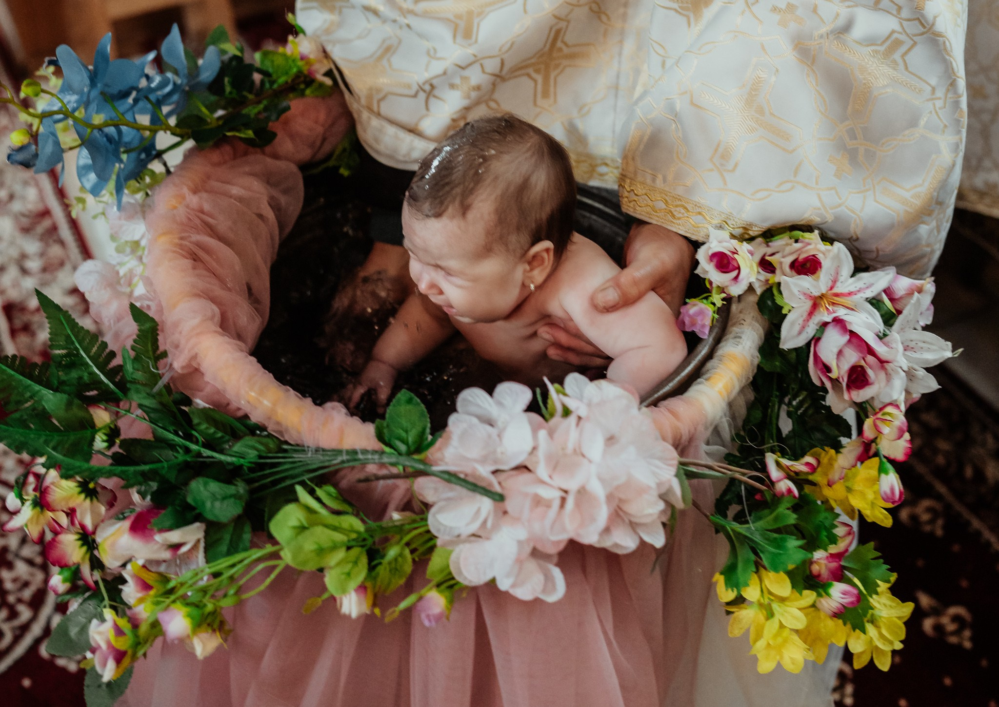 Botez Evelina — Fotografie de botez