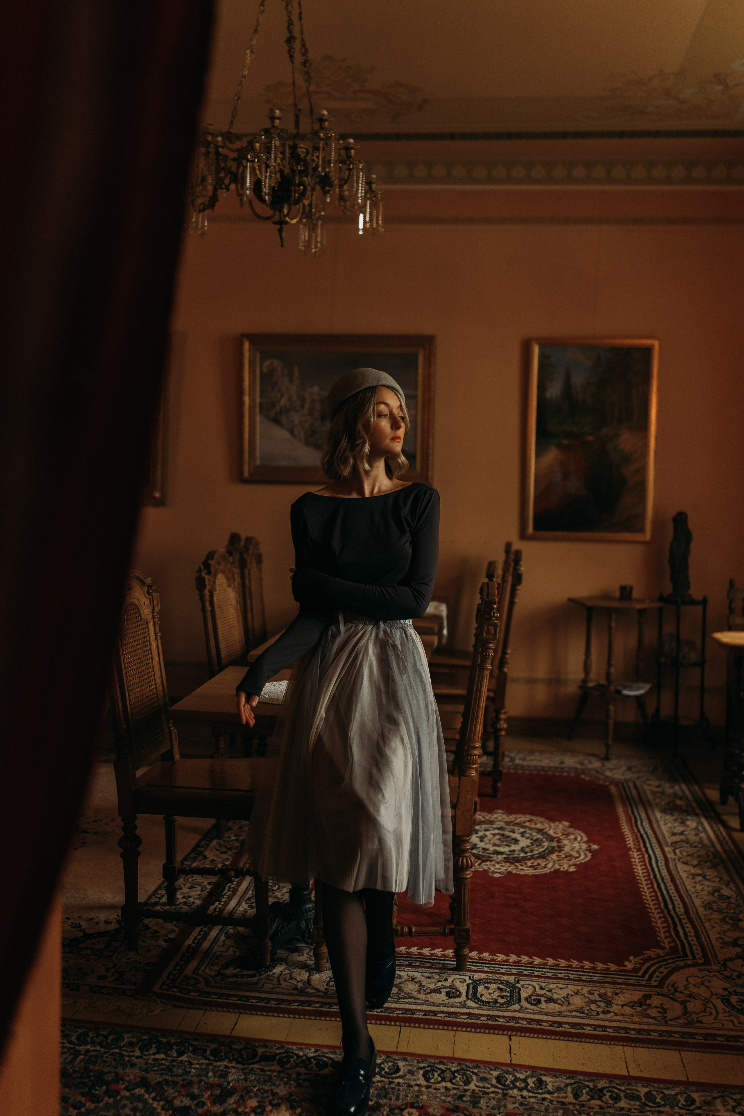 Woman phoshoot. Wedding and portrait photographer in Helsinki Vickan O