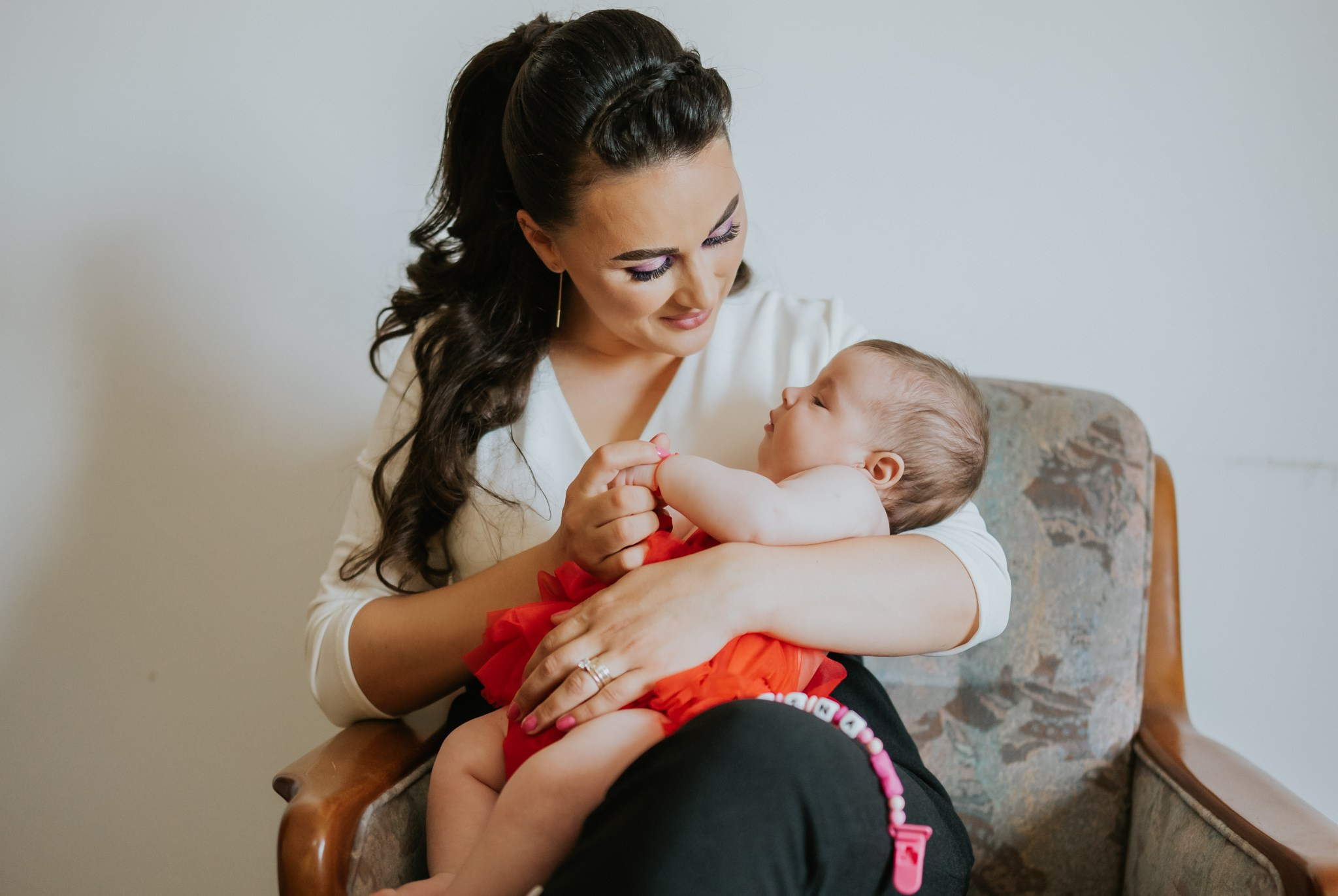 Botez Evelina — Fotografie de botez