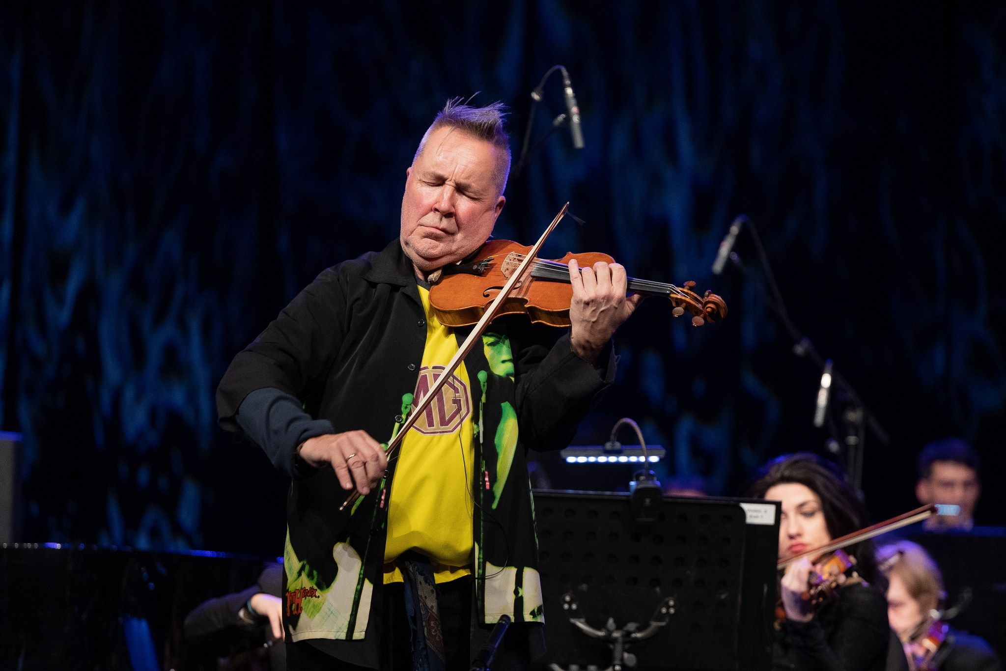 Найджъл Кенеди и Георги Андреев — репетиция и концерт в София, 13.02.2025. Александър Сандев - личен сайт на фотографа