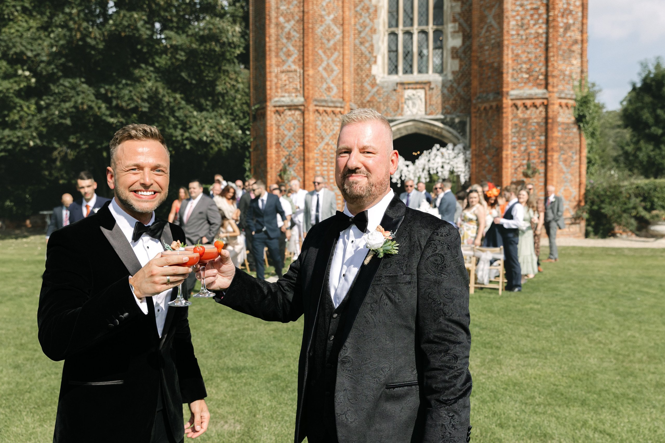 Daniel & Ryan -Leez Priory. September, 2023. Timeless Wedding & Event Photography — based London, working across Europe