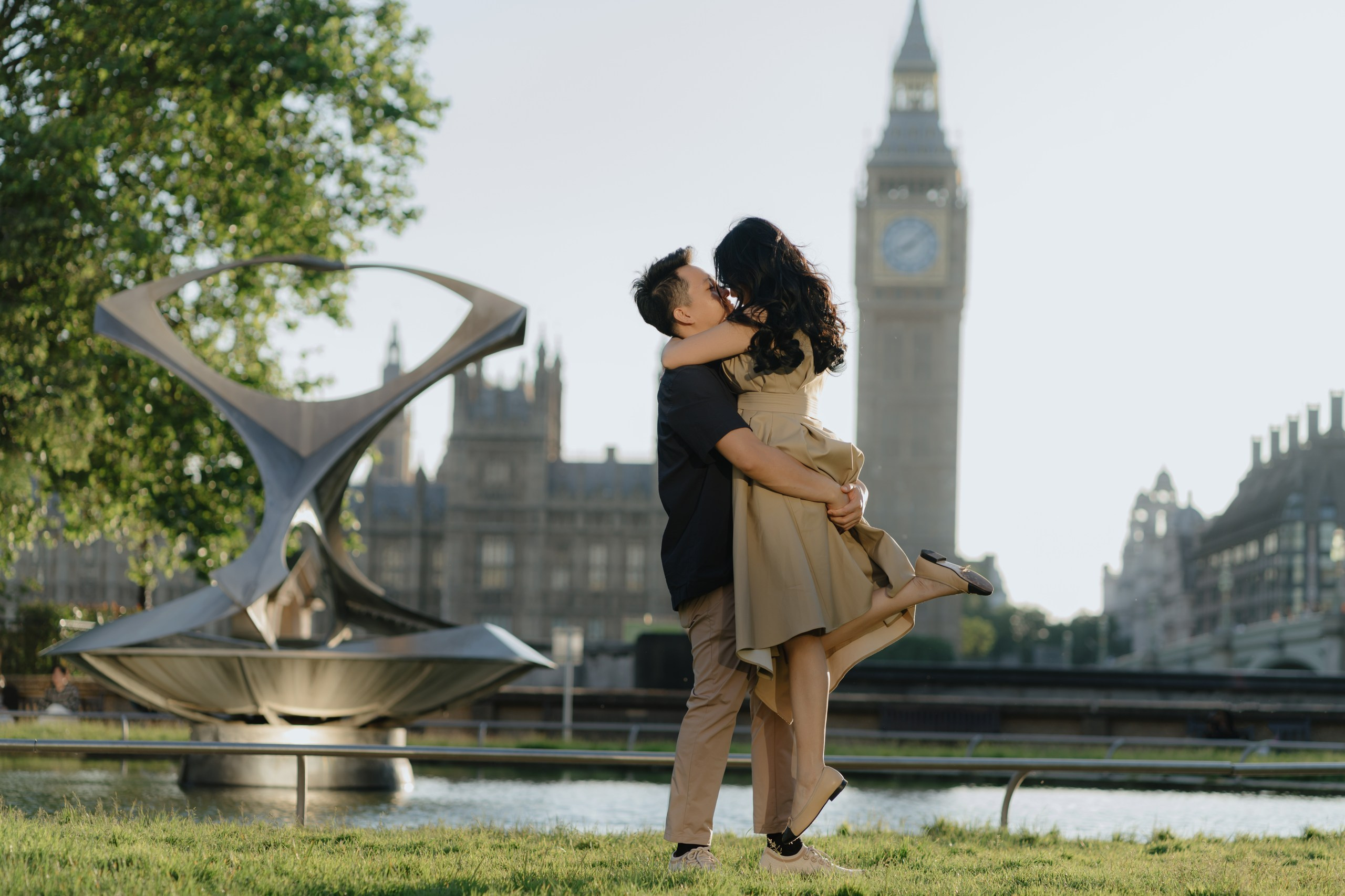Pre wedding session at South Kensington and Westminster. London portrait and family photographer