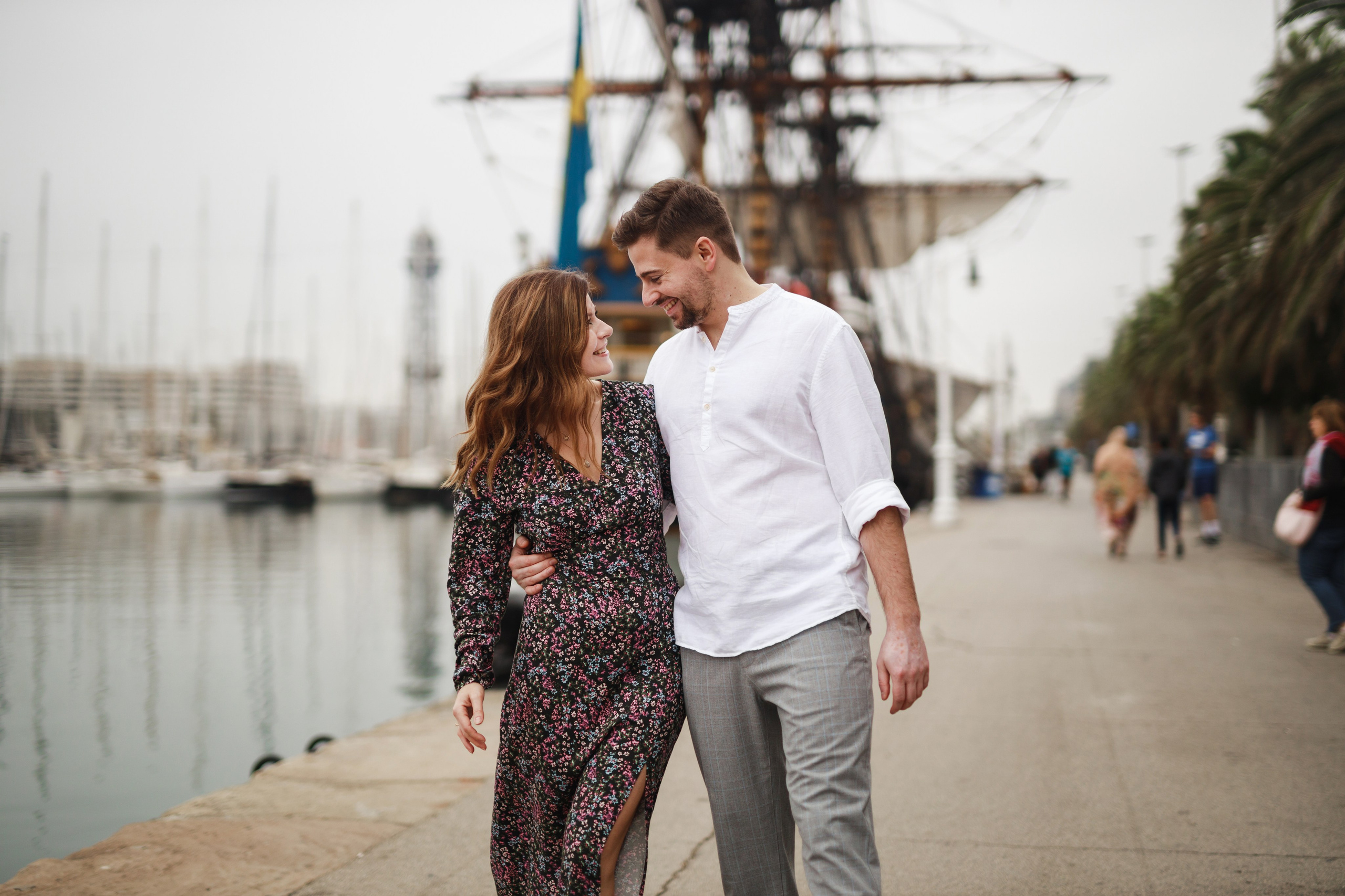 Damian i Monika. Фотограф в Барселоне Испании Маслик Юлия