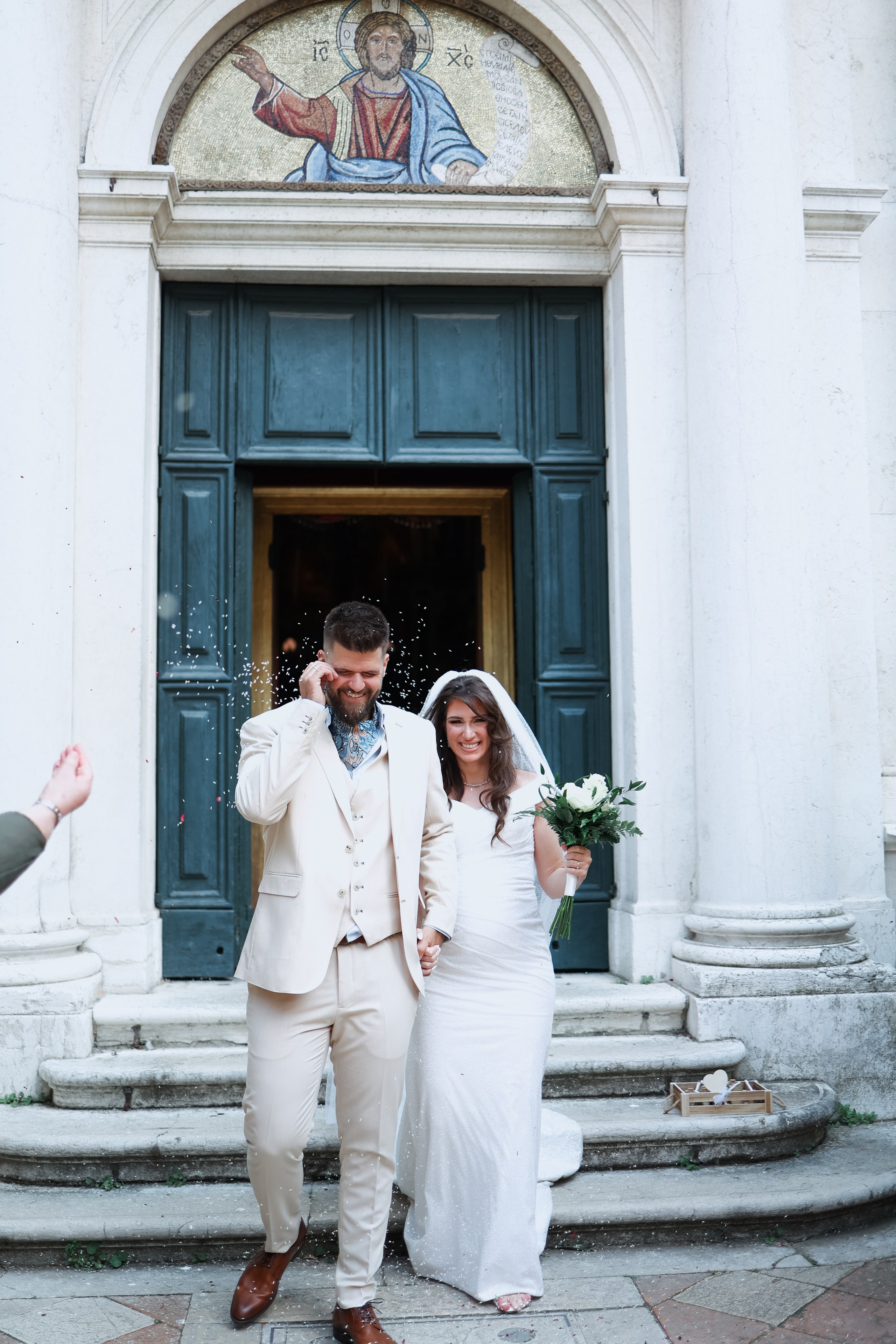 Greek wedding ceremony in Venice 