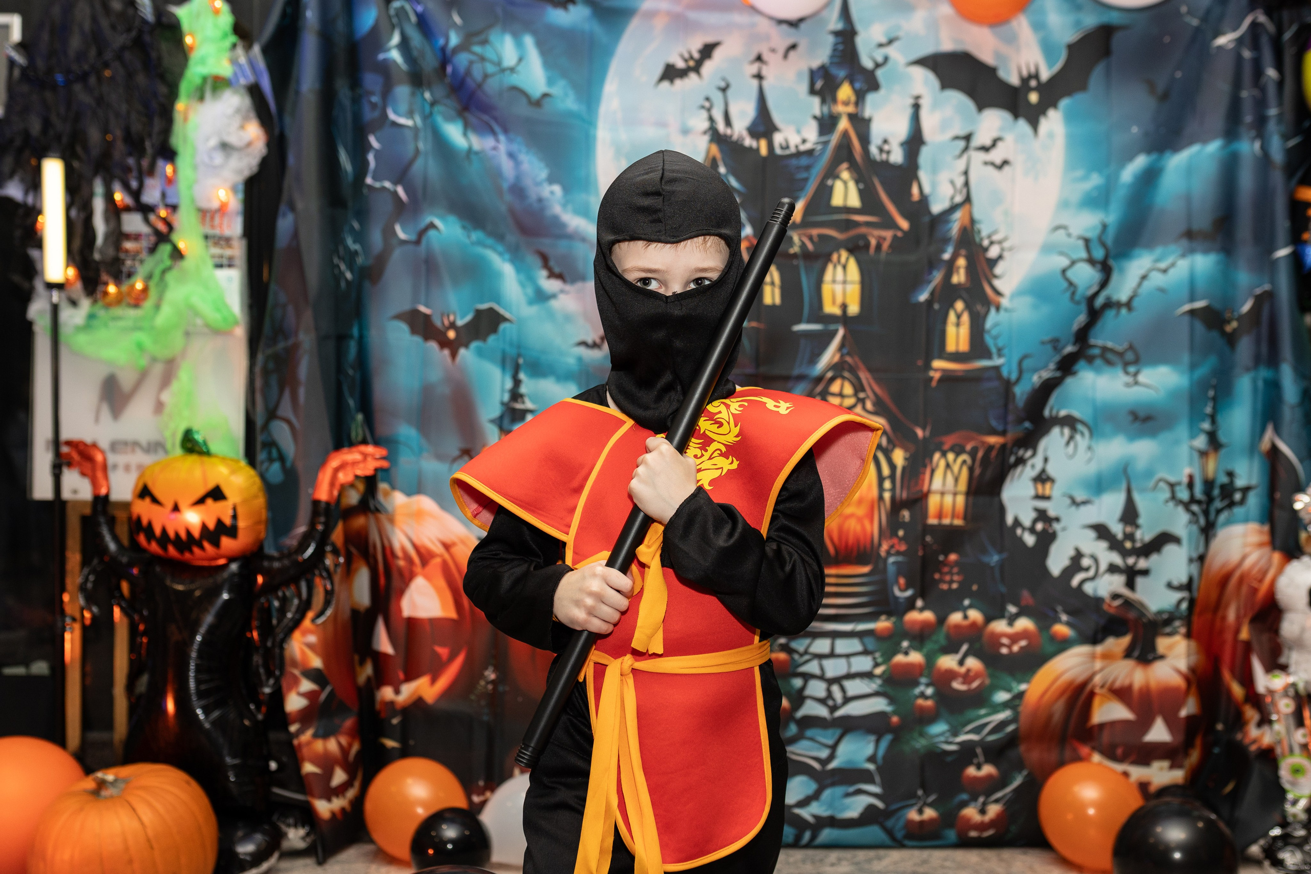 Leo dance studio Helloween 2025. Семейный и детский фотограф в Варшаве Мила Бобровская