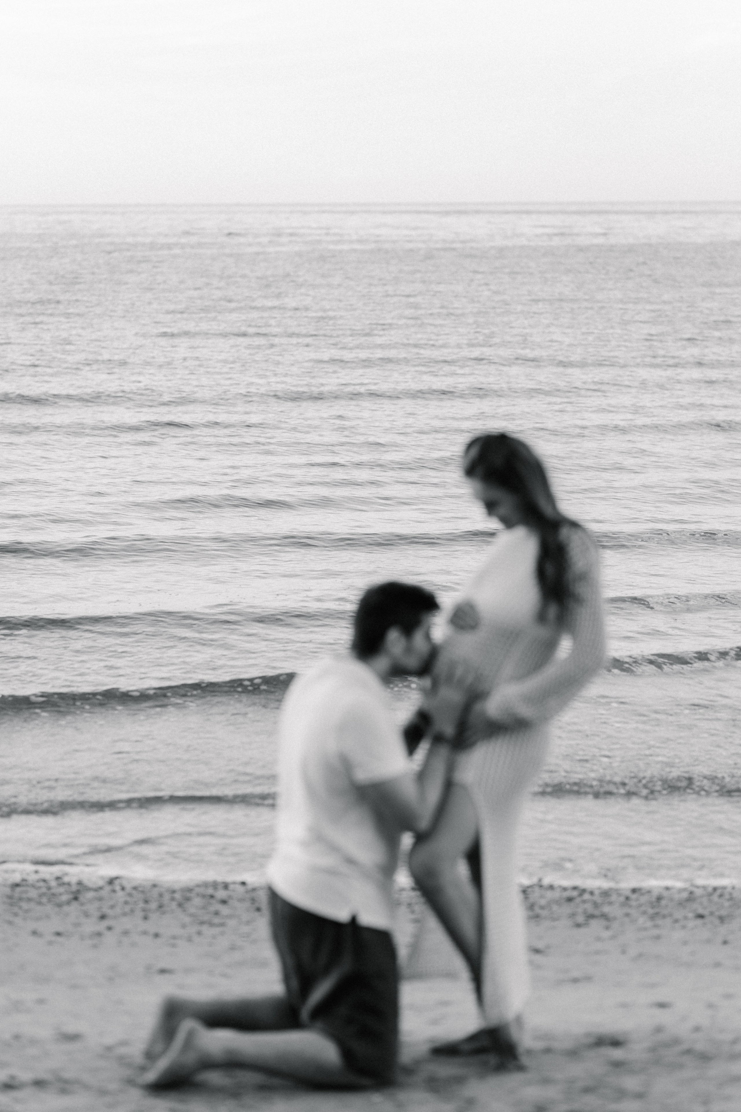 In dolce attesa. Fotografa Rimini