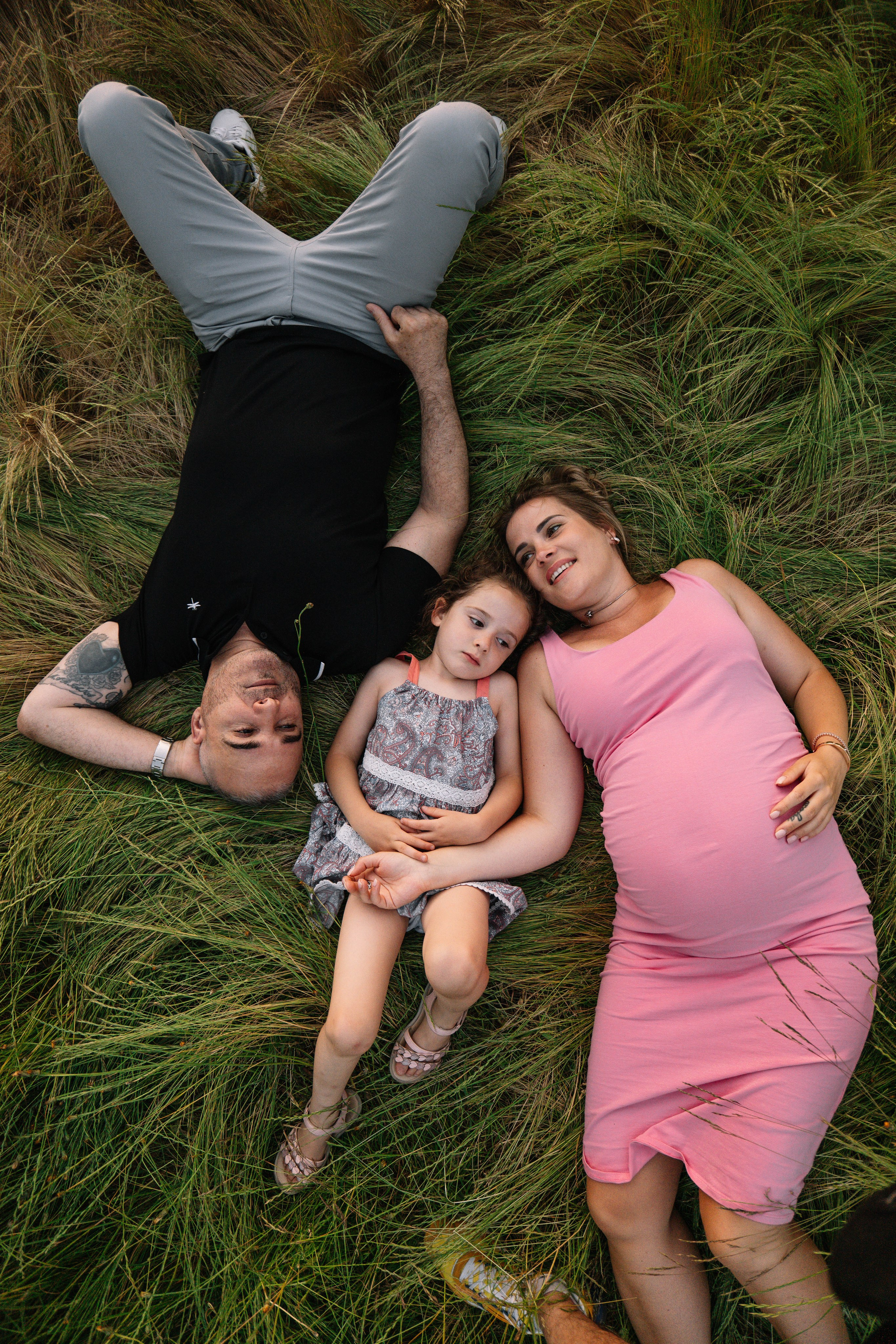 Family in the park. Wedding and family photographer in London