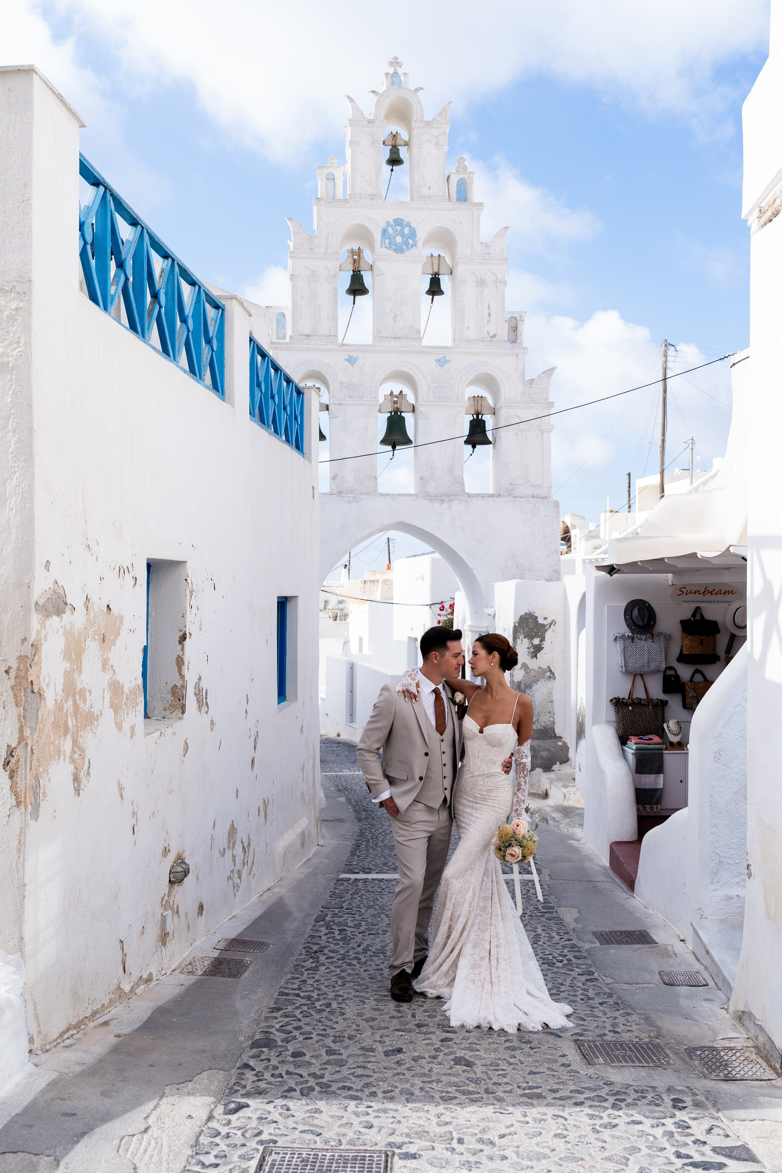 A&N: Santorini. SL Wedding Photo: ponadczasowa 💍 fotografia ślubna | Wrocław & Europa