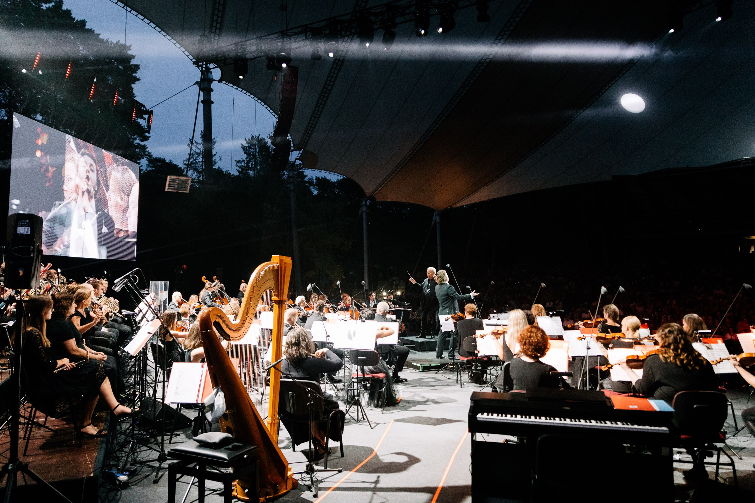 Opera Leśna Koncert. Fotograf Ślubny Warszawa - Sesje Biznesowe Rodzinne Eventy