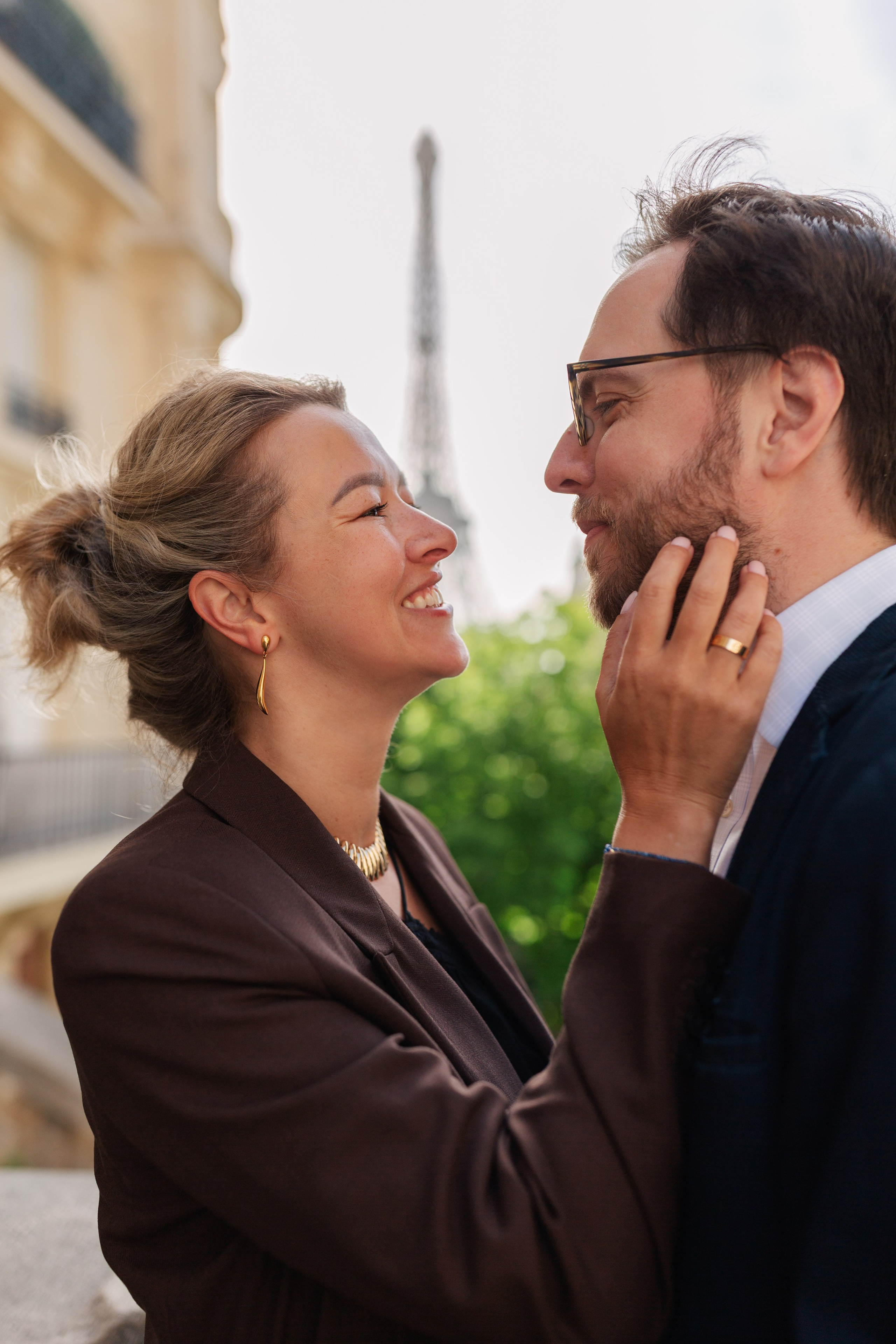 Couple lovestory in Paris. Photographer Rouen, France
