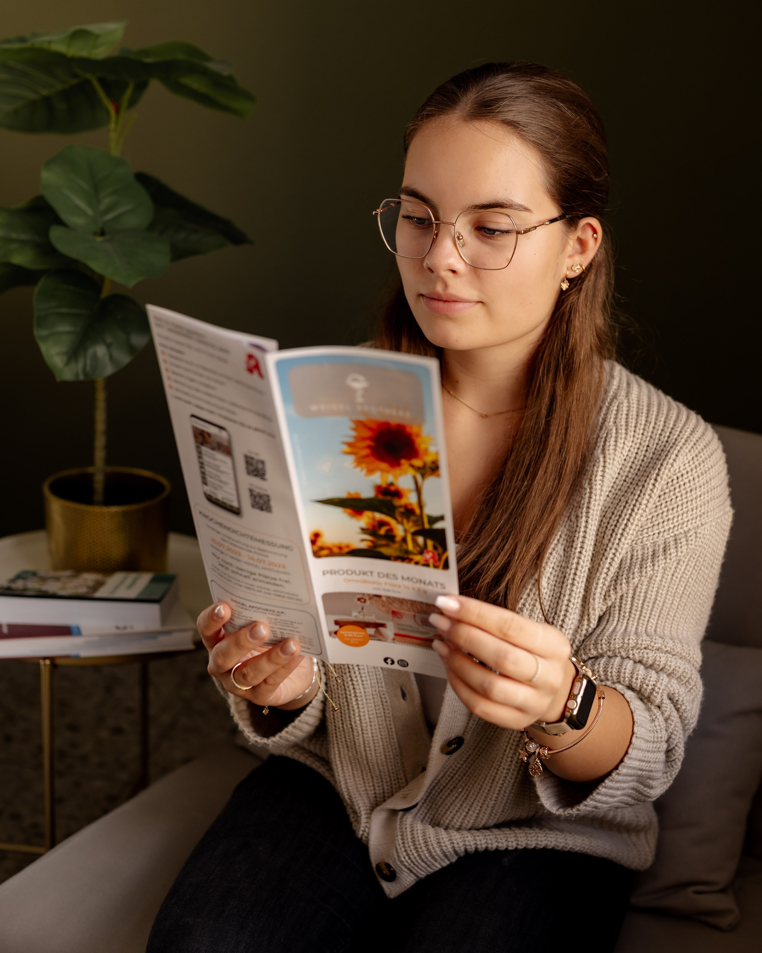 Social-Media-Content-Shooting für Apotheke Weigel. Photographer in Nuremberg Irina Mehnert from Ansbach