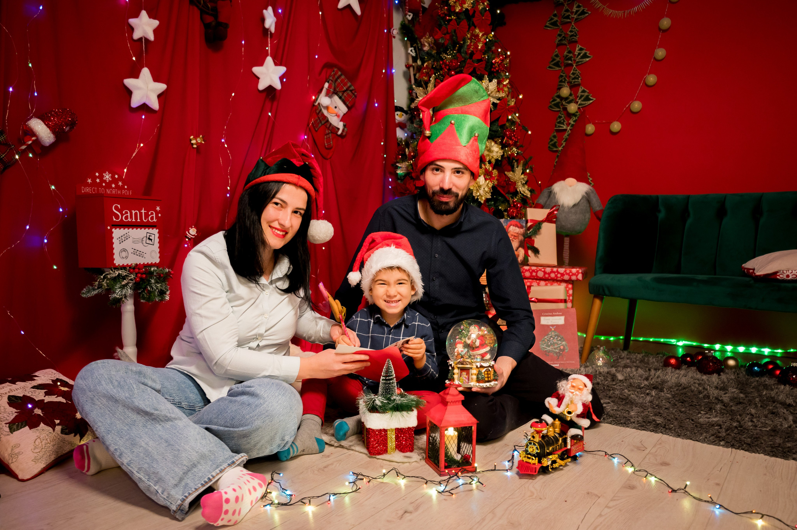 Sedinta Craciun Carmen&Adi