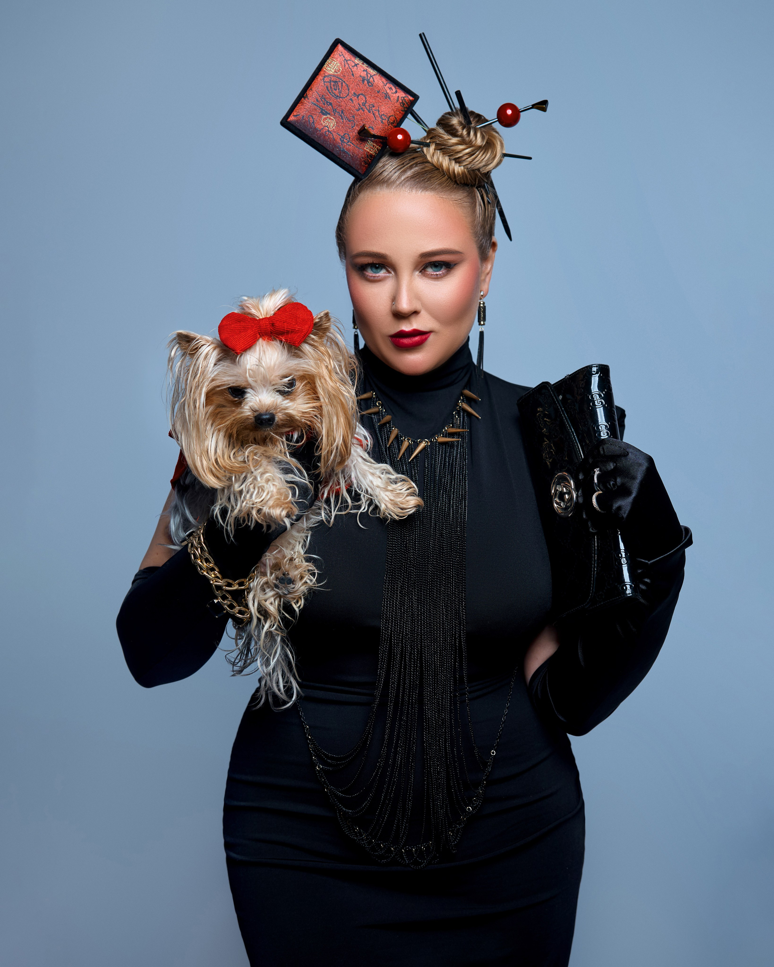 Studio-Shooting. Portraitfotografin Natalia Calcagnile