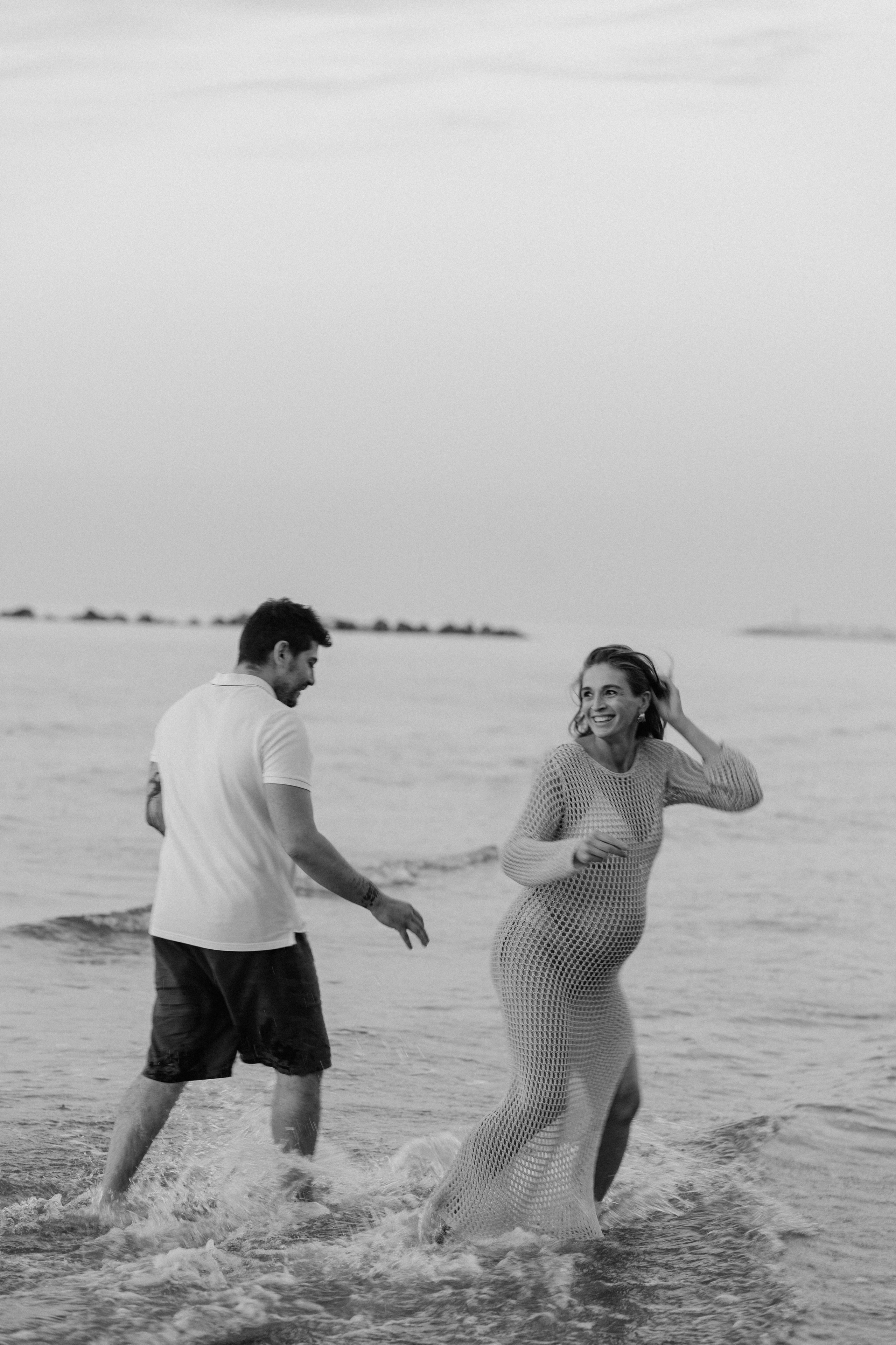 In dolce attesa. Fotografa Rimini