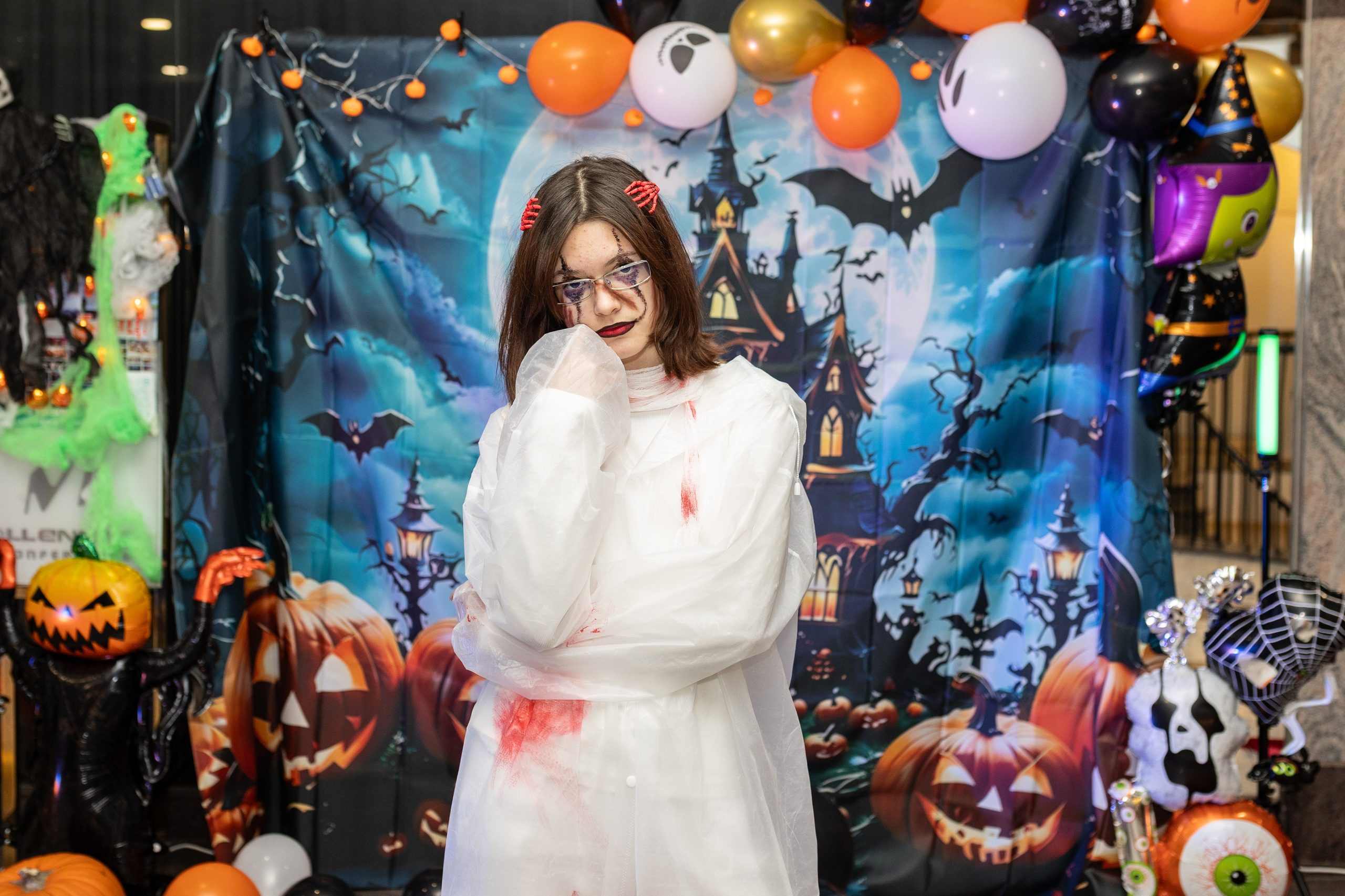 Leo dance studio Helloween 2025. Семейный и детский фотограф в Варшаве Мила Бобровская