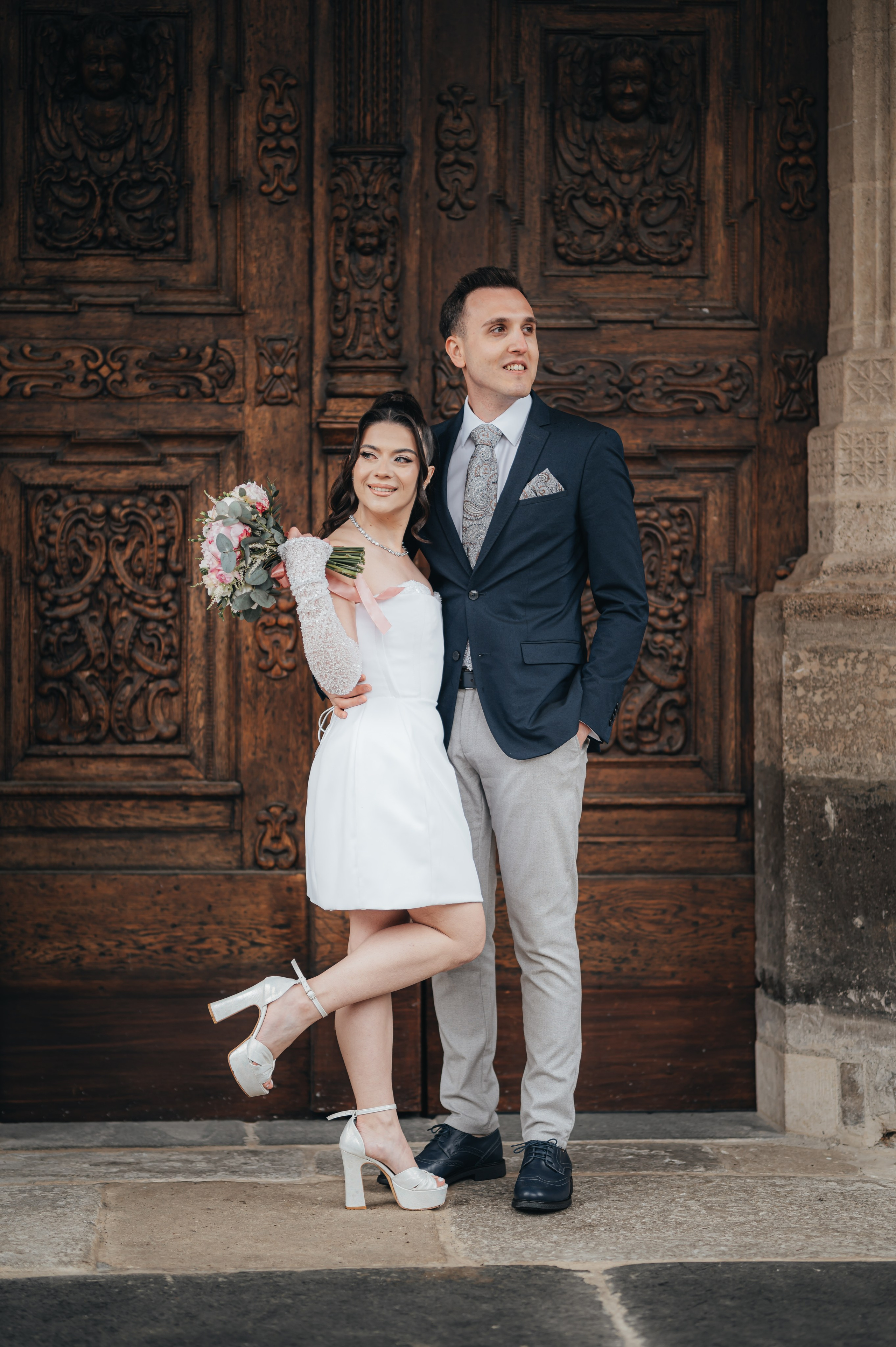 Andra&Radu’s Civil Wedding. Minimalistart