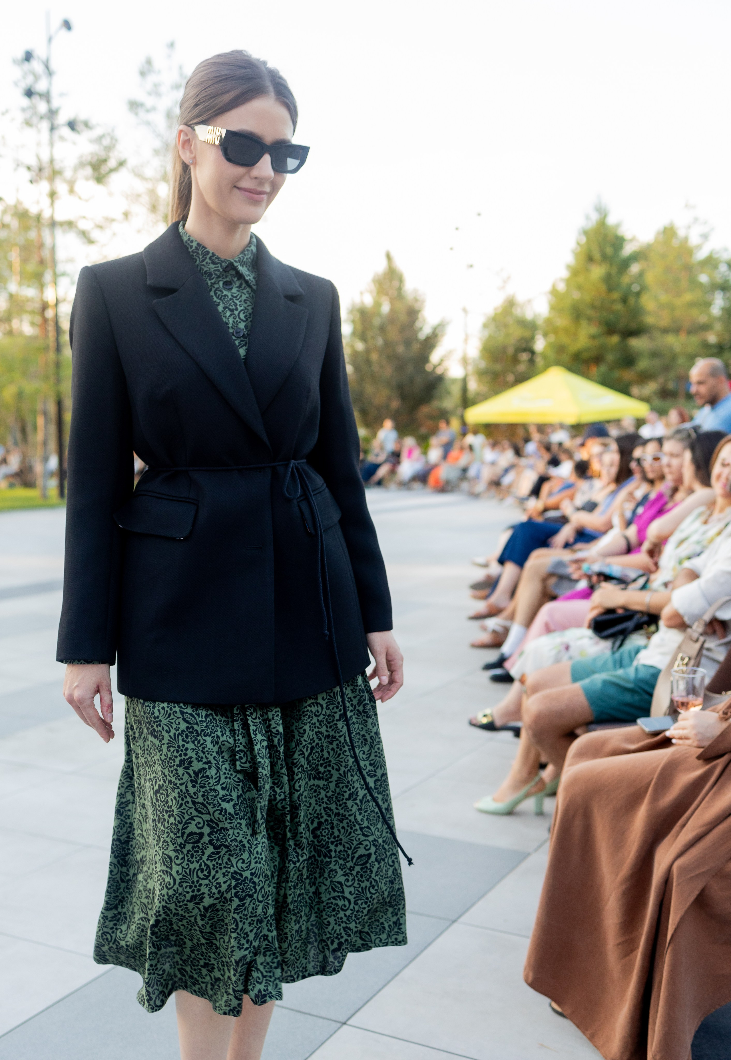 L.Storojuc backstage runway. MATVEEVA STUDIO