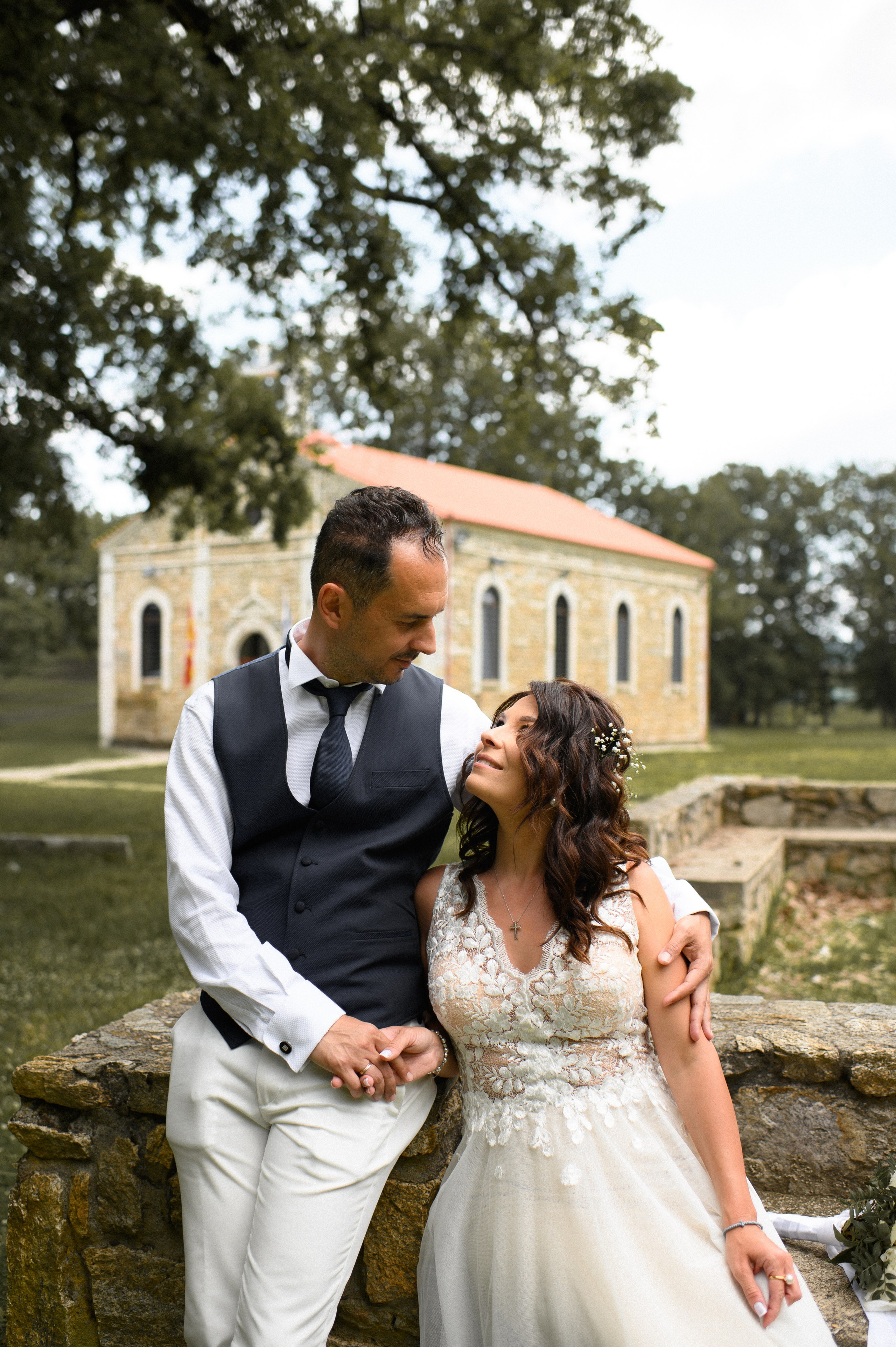Wedding in Arnia Daria and George. Семейная, детская, портретная и предметная фотосъемка в Салониках