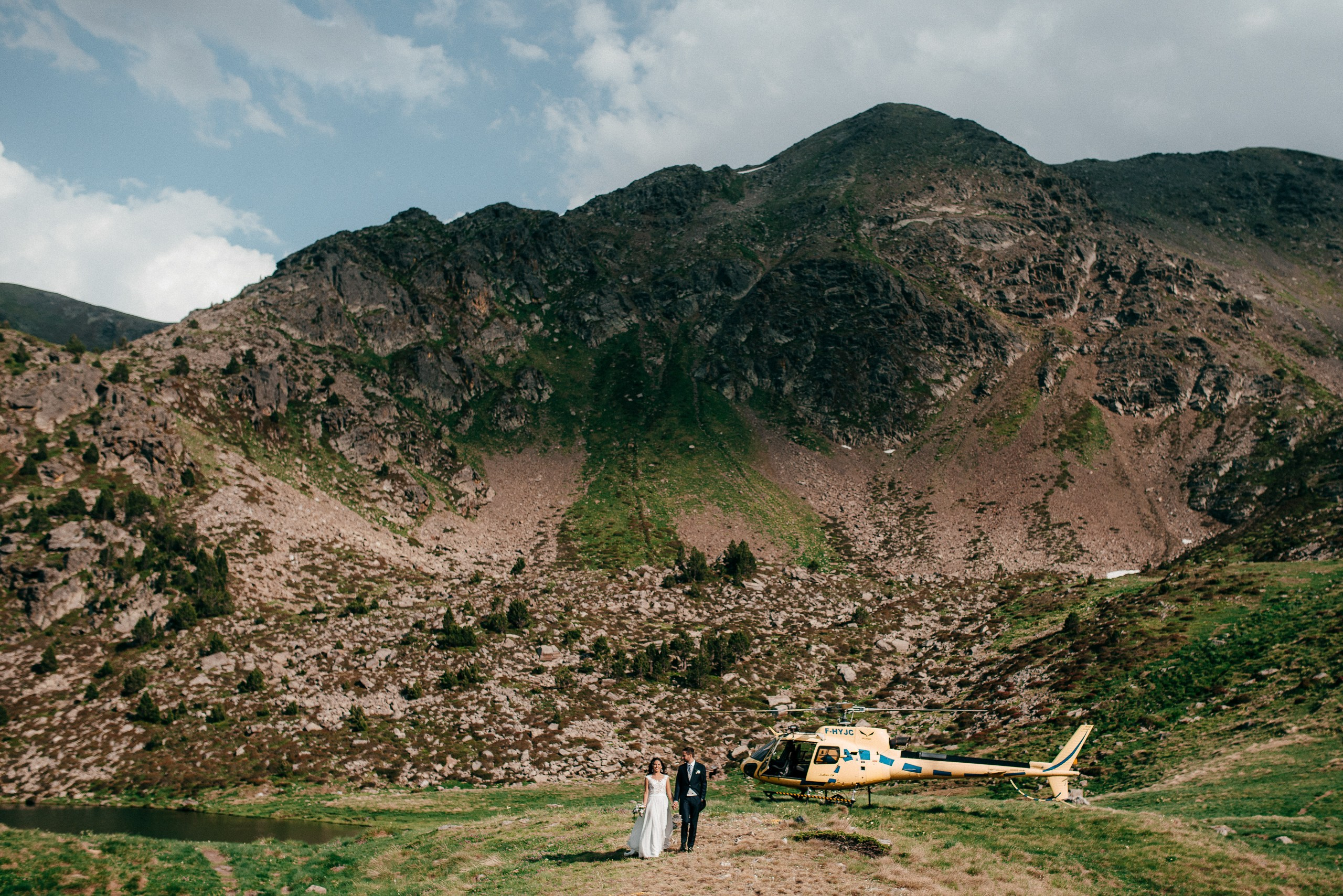 Una boda de sueño en Andorra la Vella. Fotógrafo profesional Bilbao