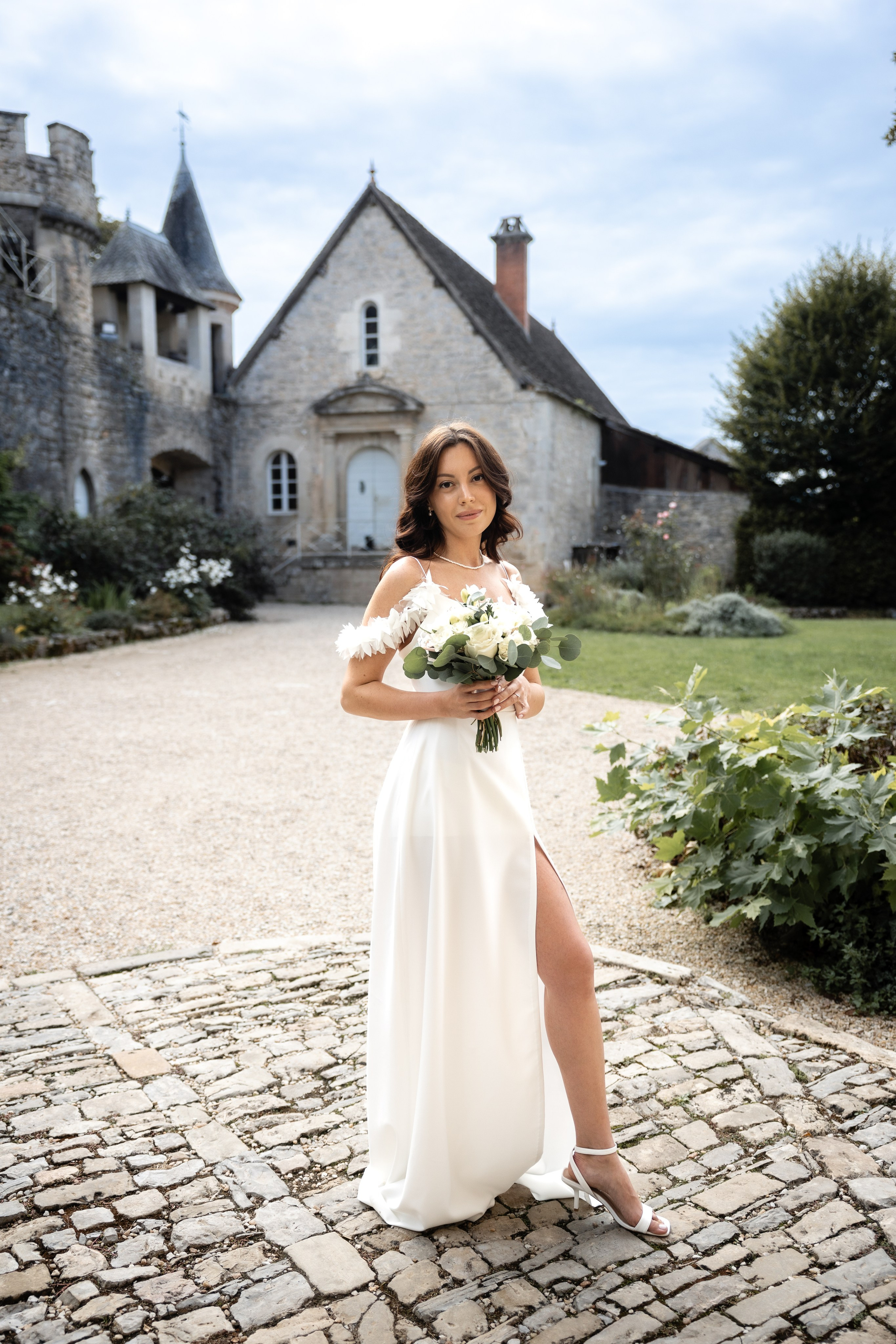 Mariage au château français. Elopement au Château de Cénevières. Eugénie Smirnova — Photographe à Toulouse et dans le Sud-Ouest