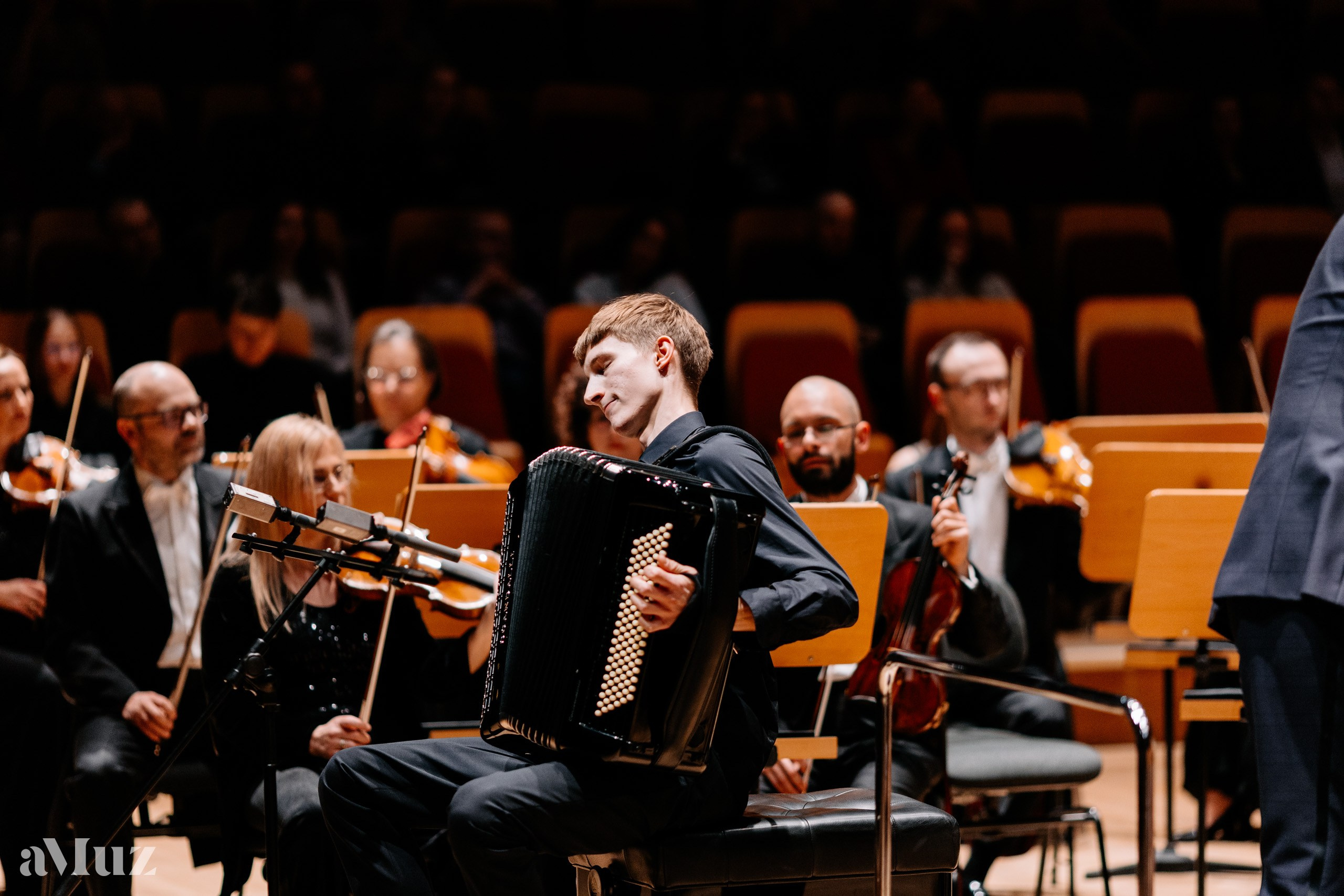 Koncert dyplomantów aMuz w Polskiej Filharmonii Bałtyckiej. Fotograf Ślubny Warszawa - Sesje Biznesowe Rodzinne Eventy