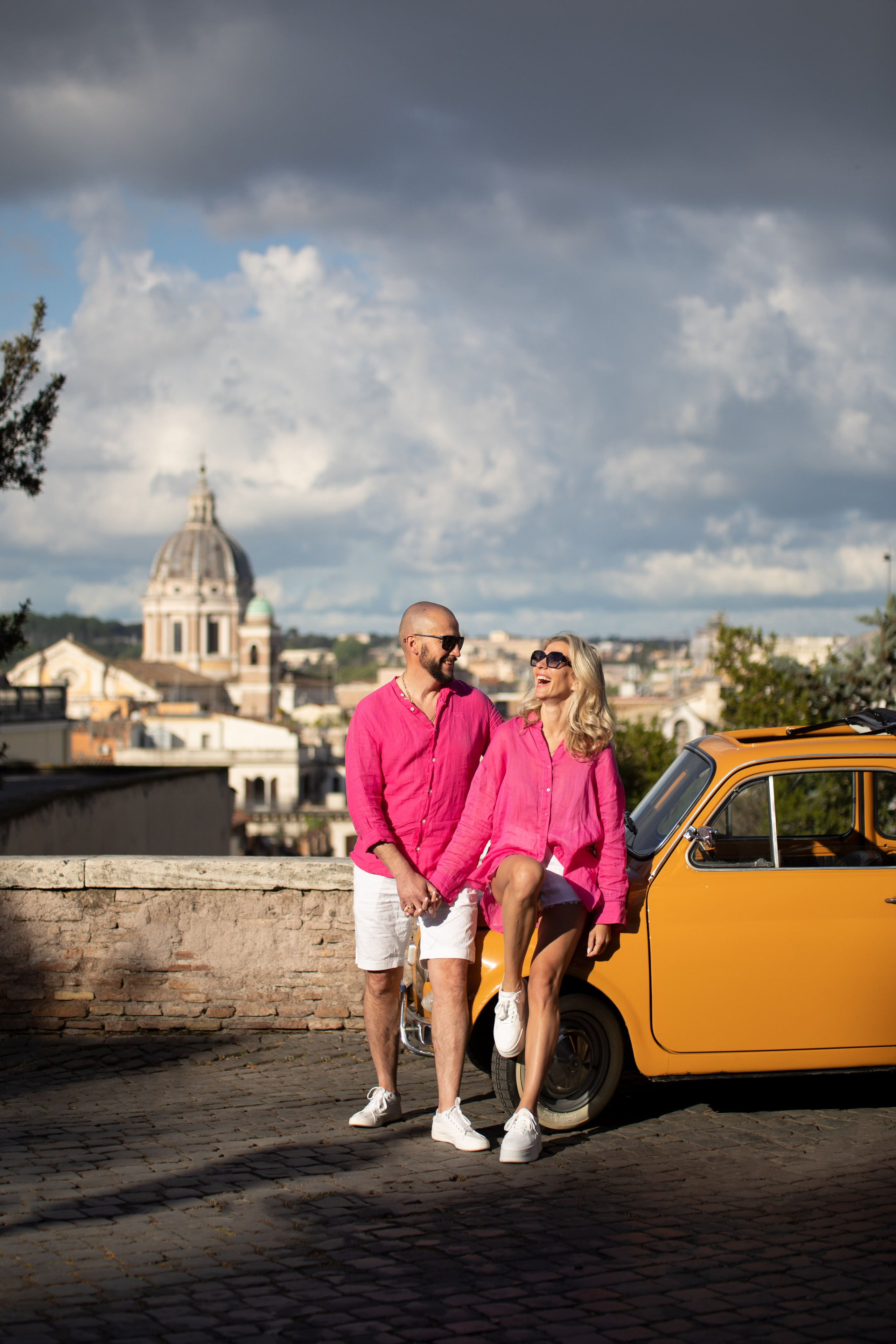 Aija & Sergej. Vacation photoshoot in Rome. Photographer in Rome