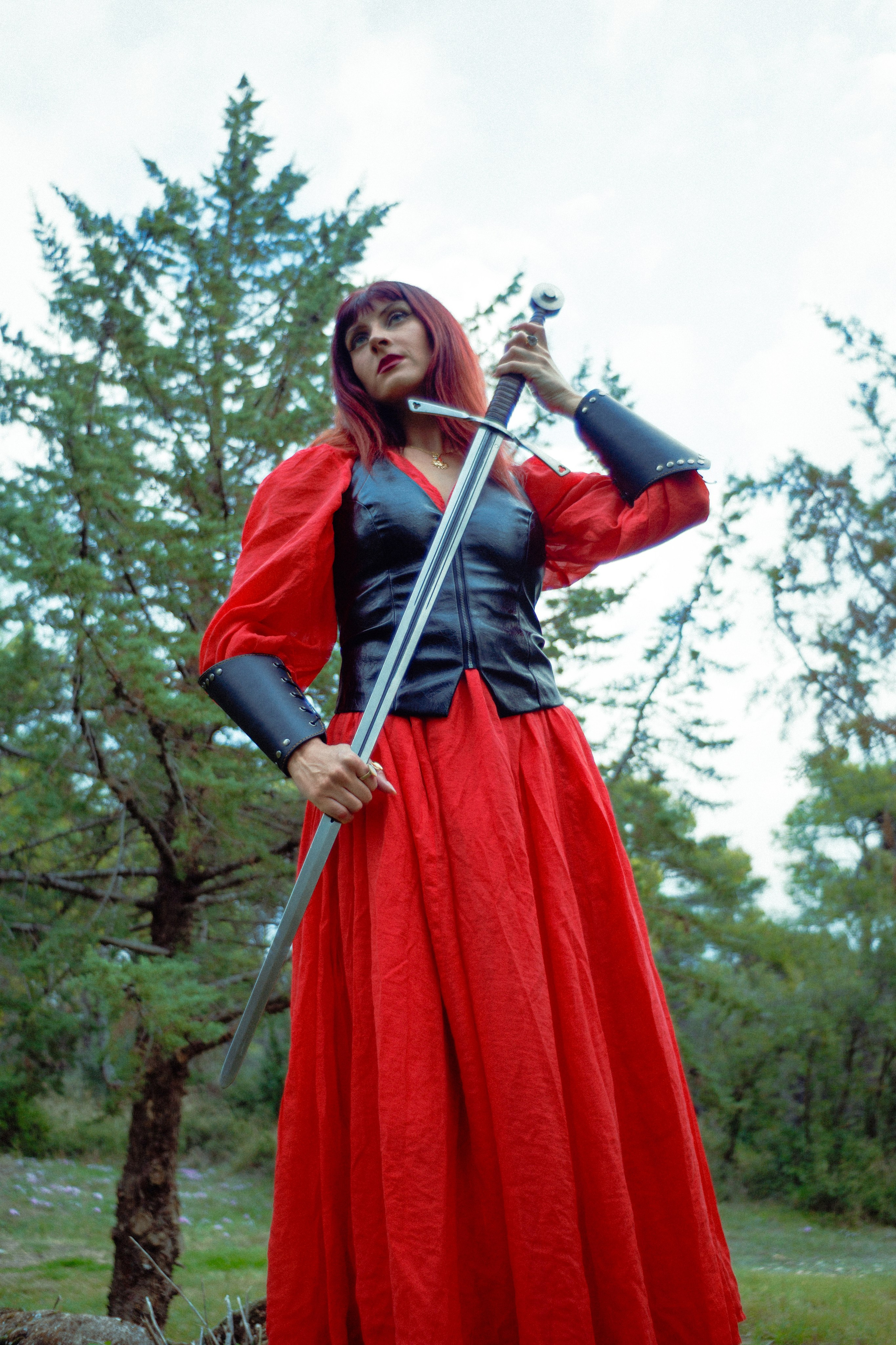 Jana the Forest Knight. Photographer in Greece Kristina