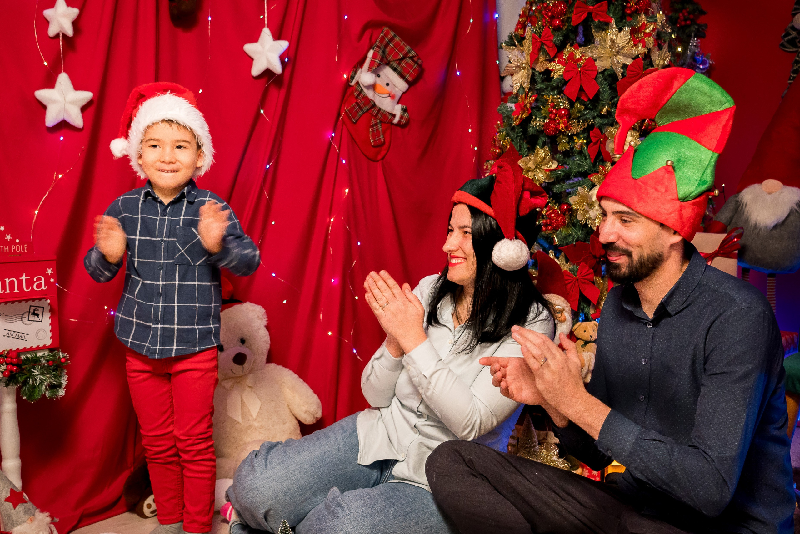 Sedinta Craciun Carmen&Adi