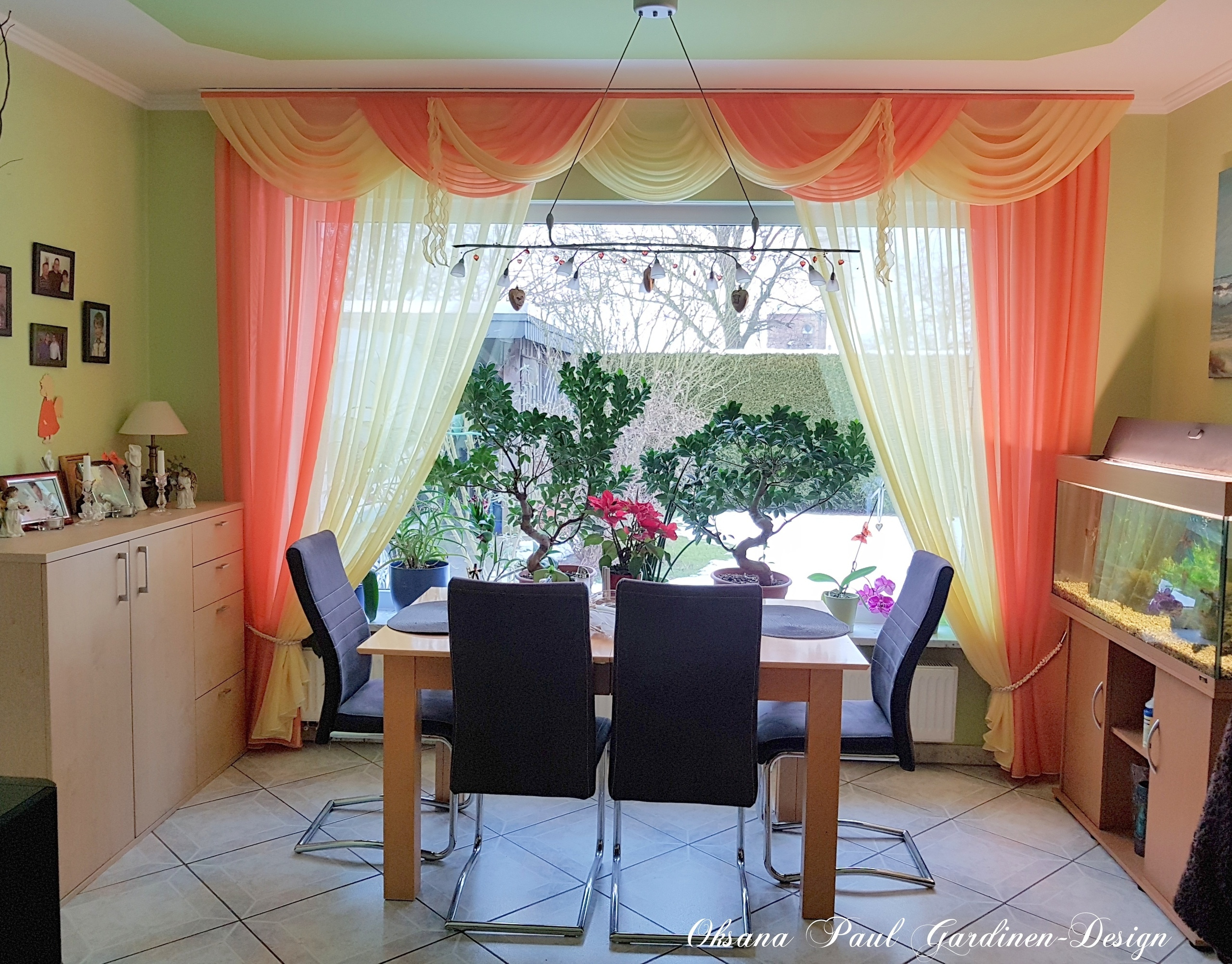 Оксана Пауль,Oksana Paul ,Wellenband ,Vorhänge, шторы ,гардины ,Gardinen design ,ok-paul,paul-design