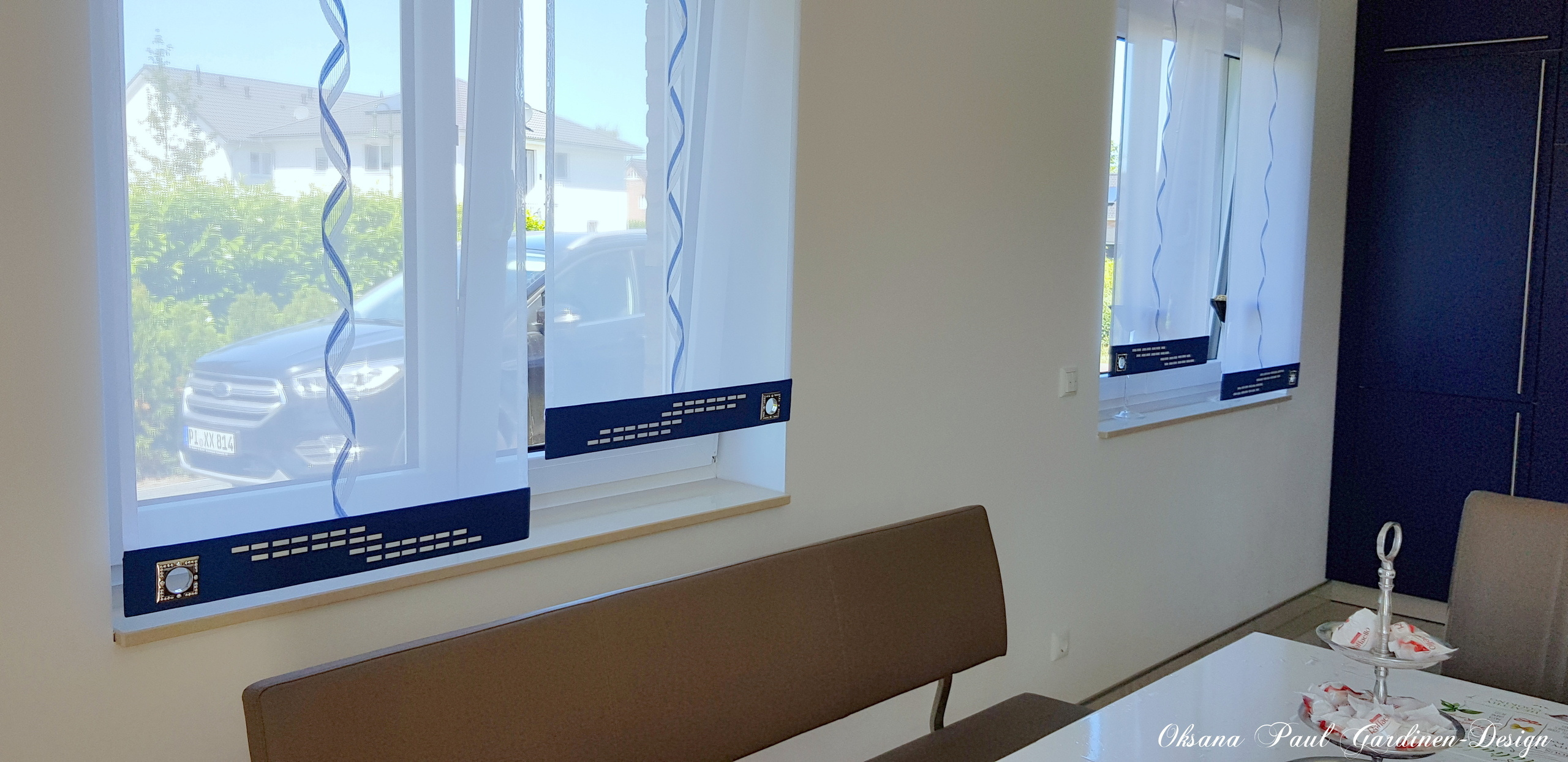 Гостиная / Wohnzimmer ➜. Oksana Paul-Gardinen-Design Oksana Paul ✧ Art of Gardinen & Textile Design ✧ Polymer Clay Art & Handmade Creatures