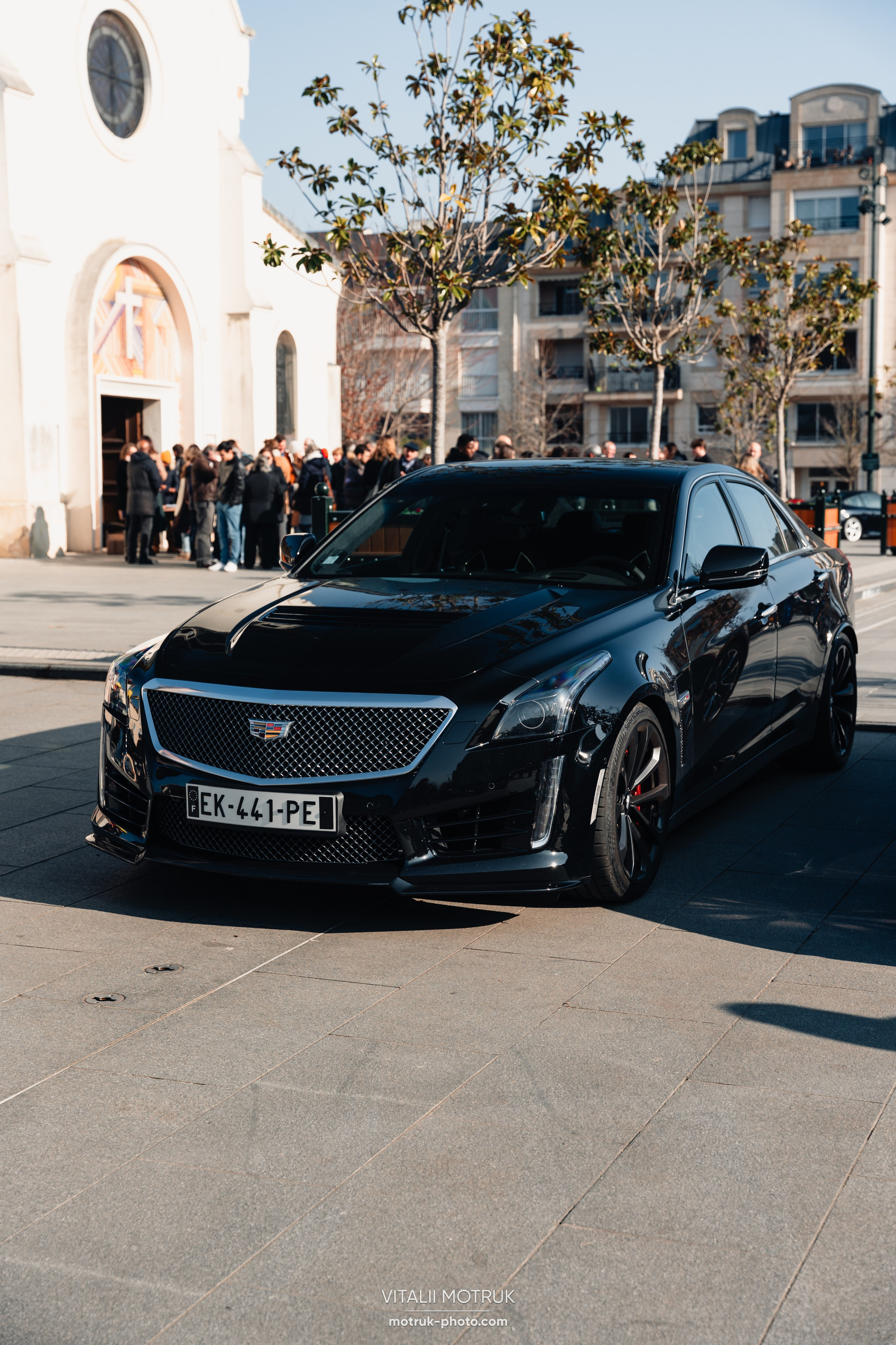 Rassemblement Colombes 16 fevrier 2025. Photographe de voitures à Paris — Vitalii Motruk