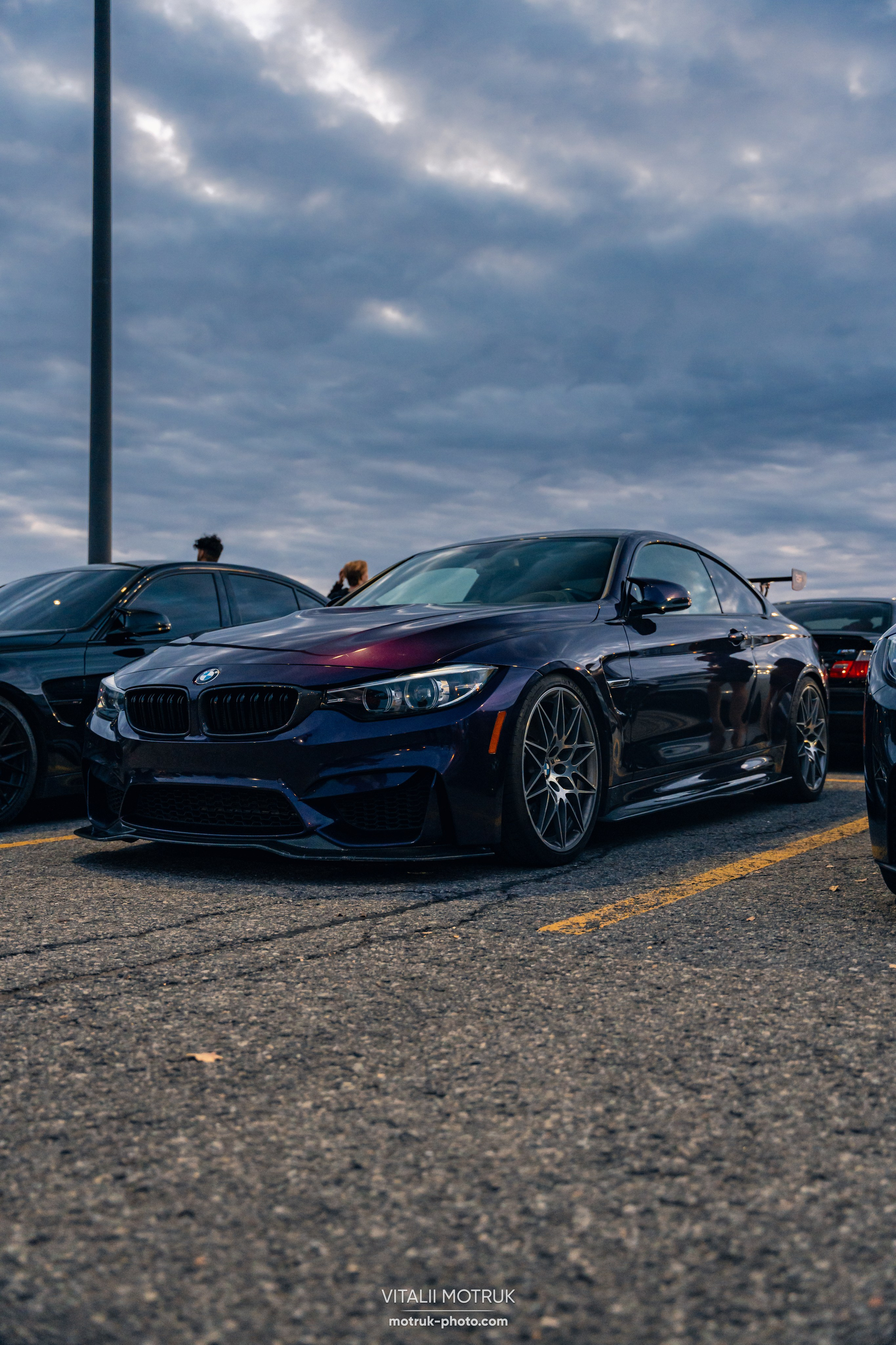 Car meet: 514 bimmers. Photographe de voitures à Paris — Vitalii Motruk