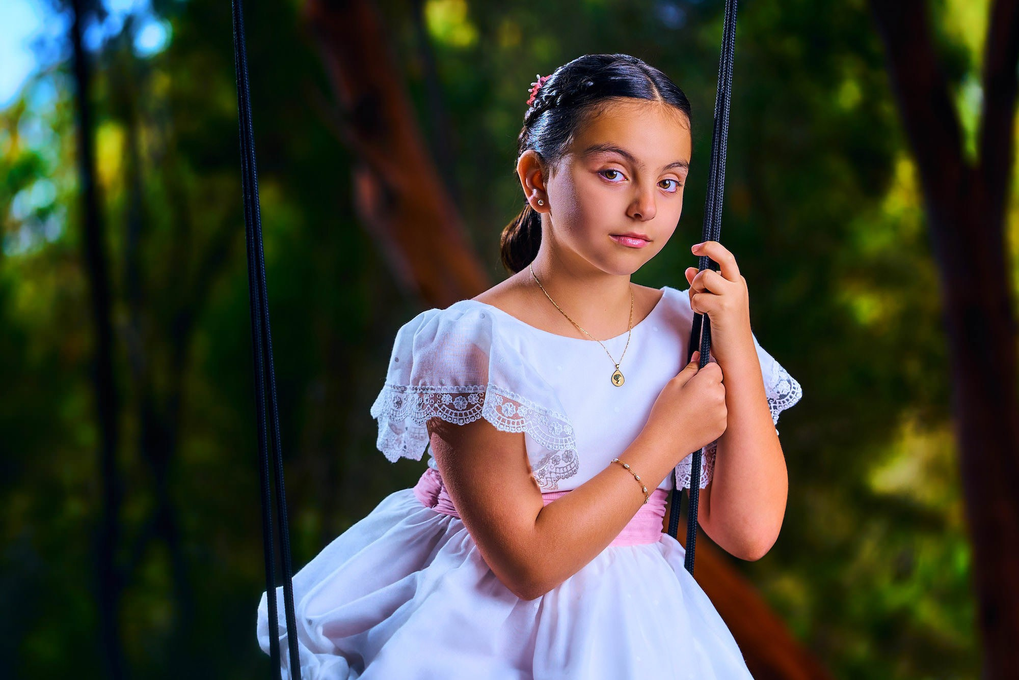 Sesión de fotos Comunión en Tenerife. Fotógrafos en Tenerife dedicados a la fotografía de bebes, niños y familia