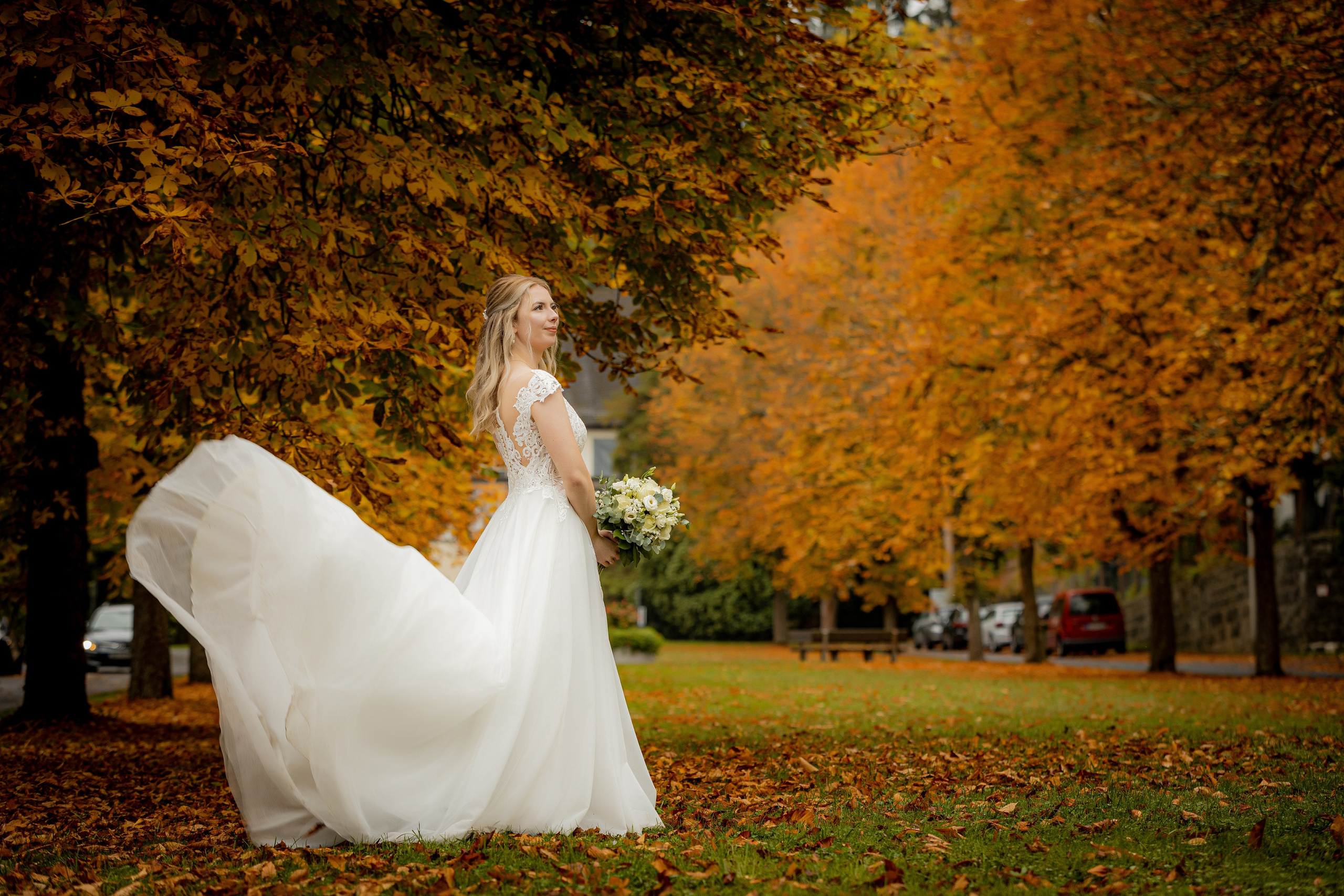 Herbstliche Hochzeit. Fotograf in Deutschland - Michael Baron