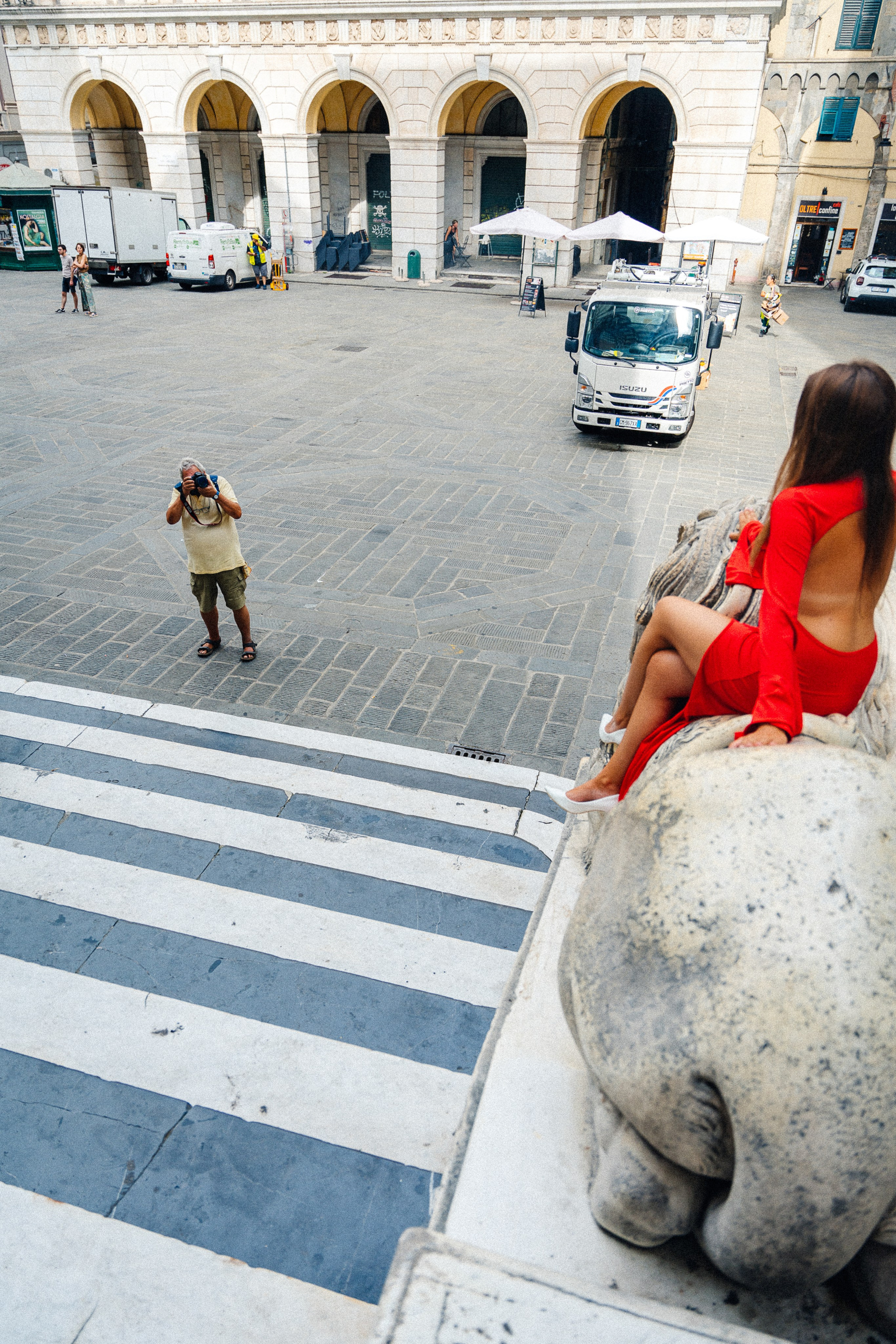 Ritratto. Svitlana Miahka fotografa a Genova