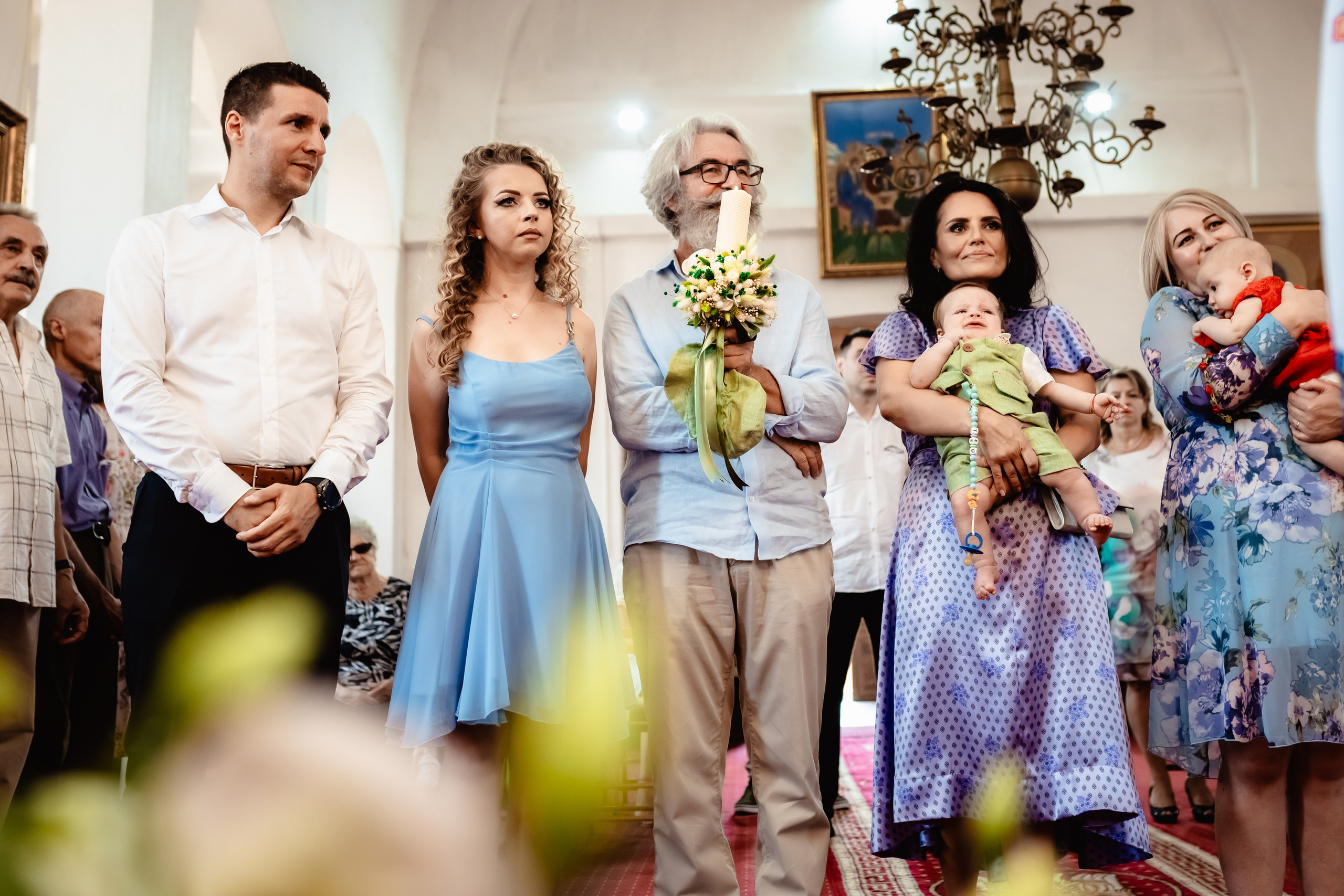 Bebelus la petrecerea de botez. Stefan Teodorescu — Fotograf de Nunta