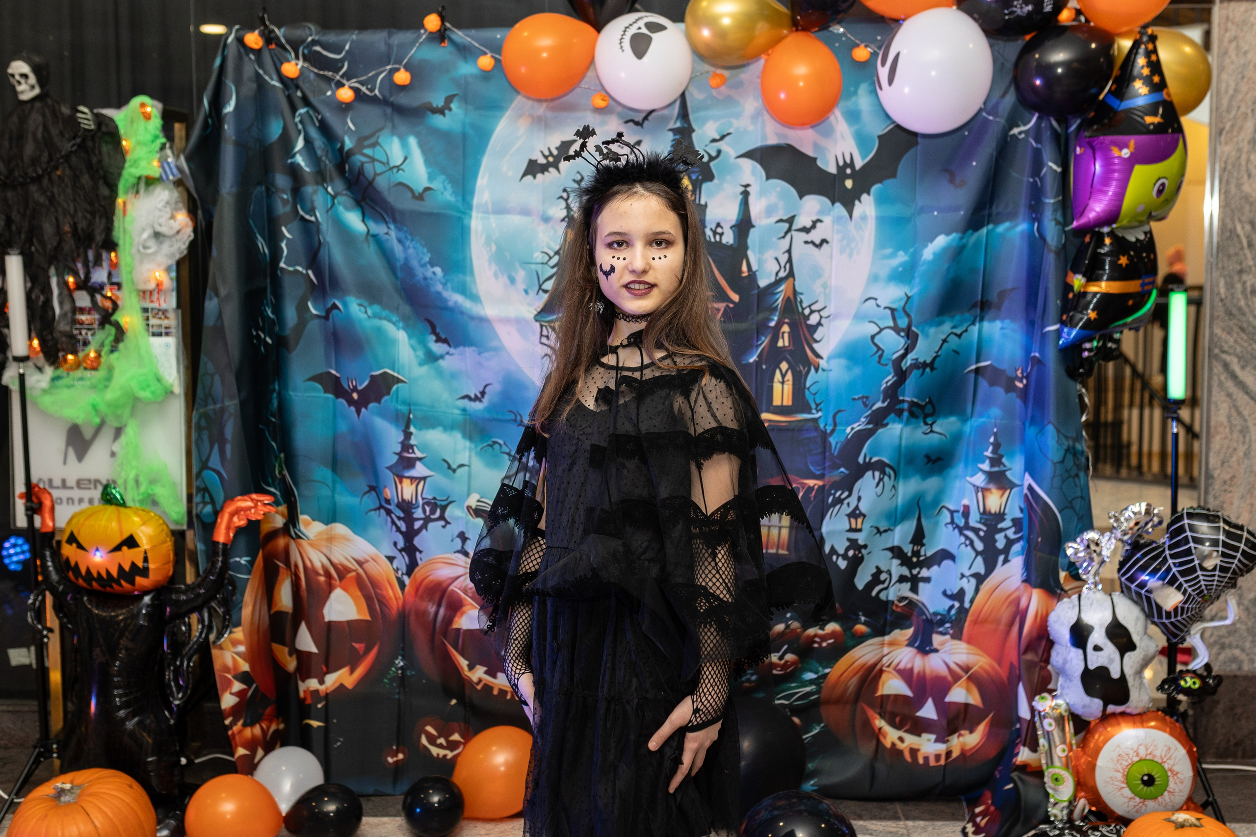 Leo dance studio Helloween 2025. Семейный и детский фотограф в Варшаве Мила Бобровская